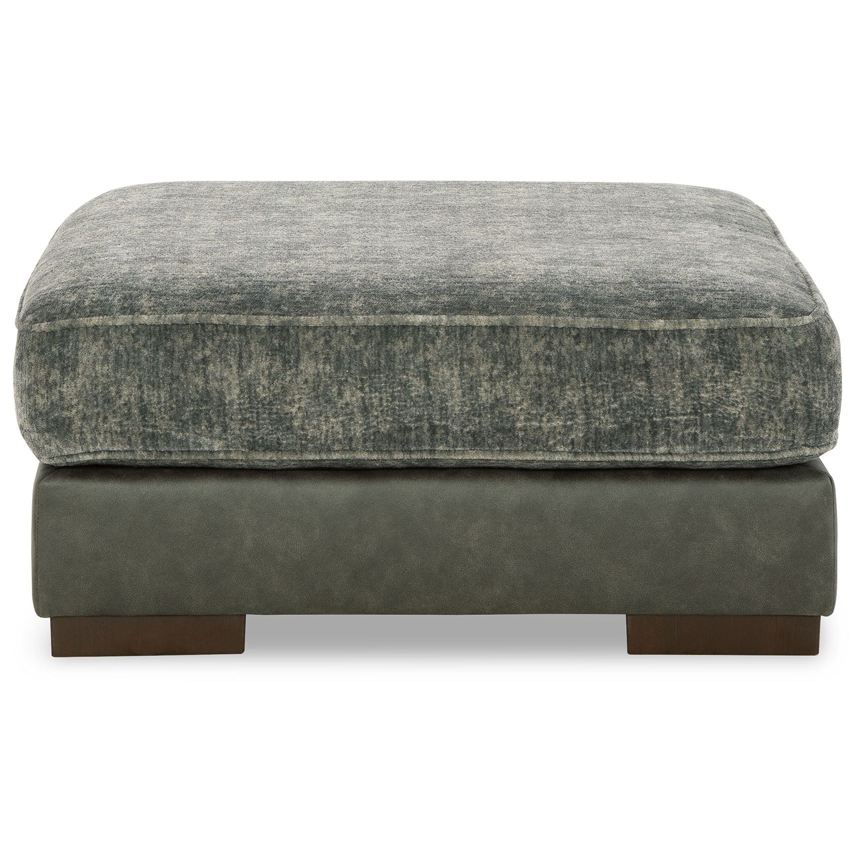 Larkstone - Pewter - Oversized Accent Ottoman