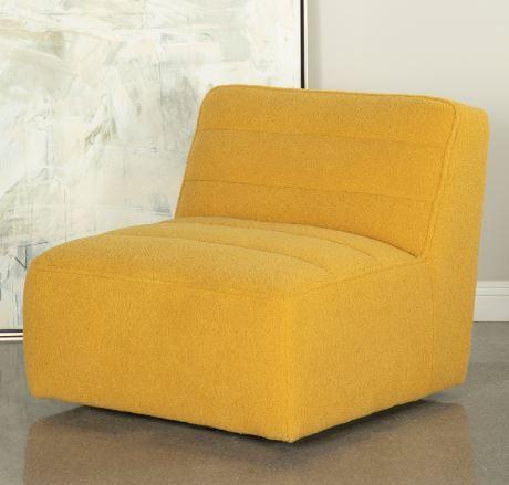 Low-profile Accent Chair - Yellow