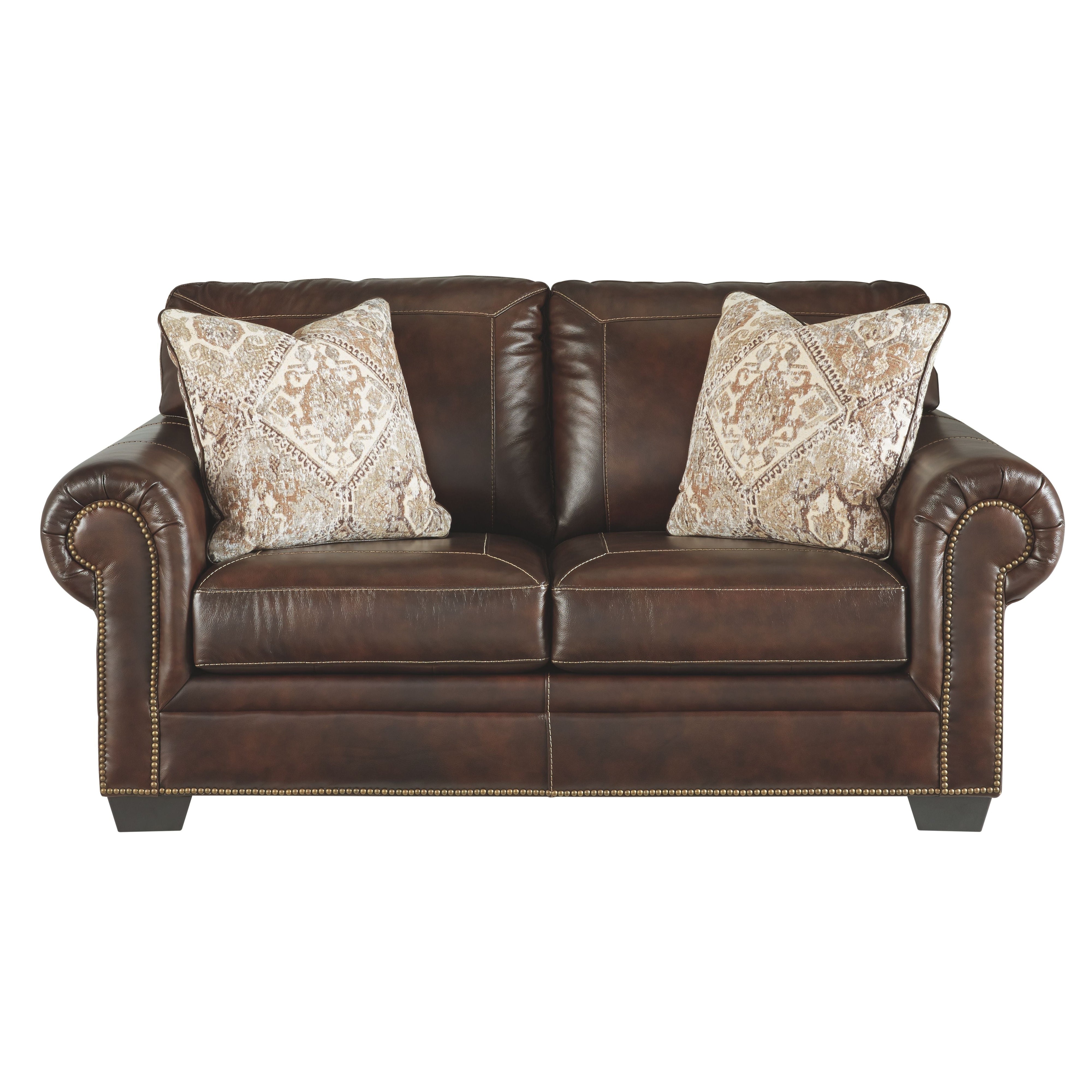 Roleson - Dark Brown - Loveseat