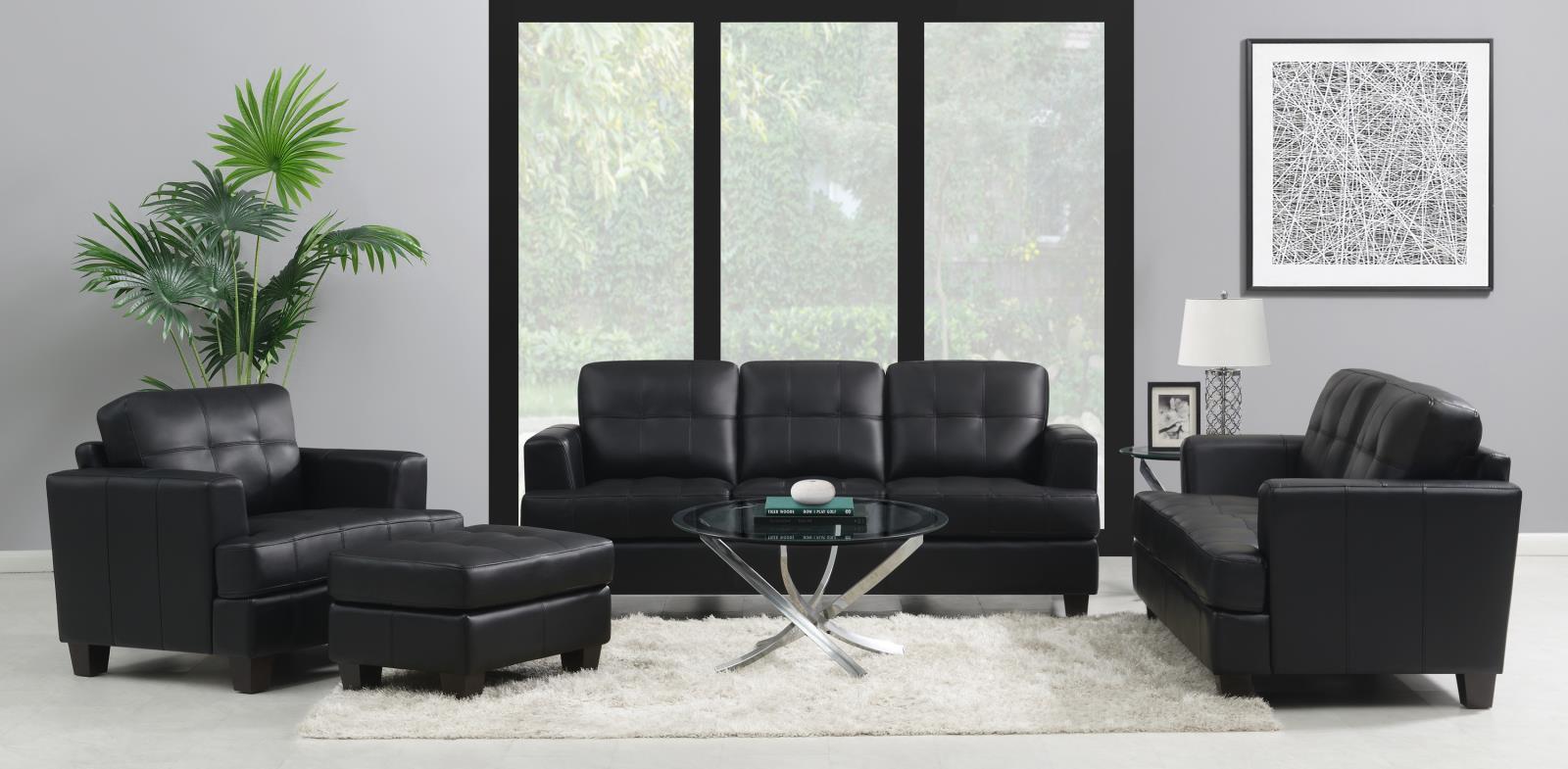 Samuel - Sofa - Black