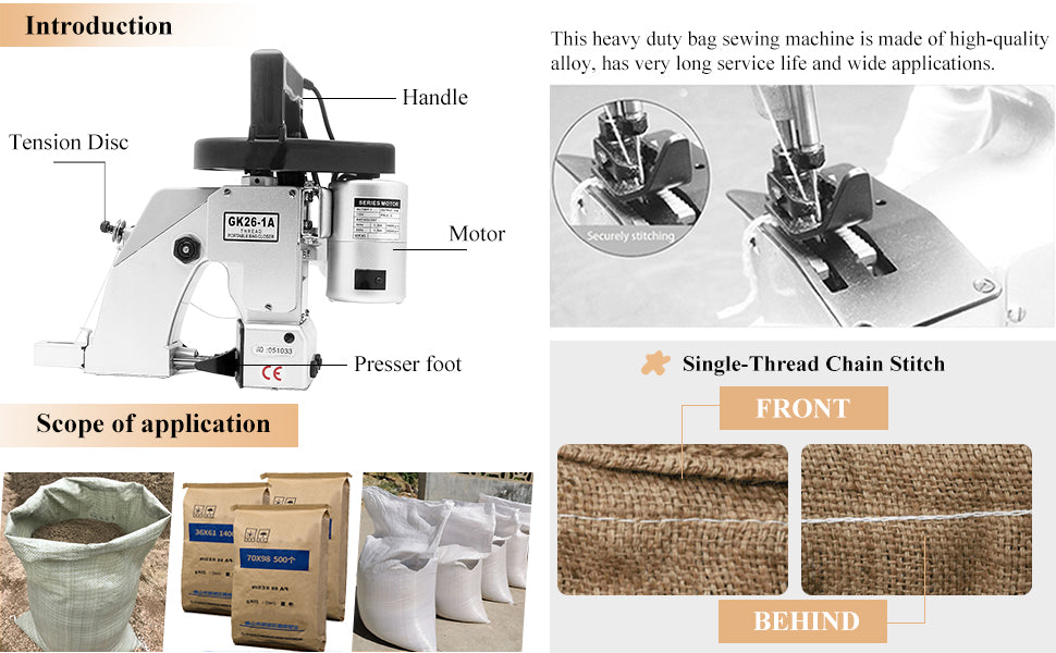 Bittychoice Bag Sewing Machine