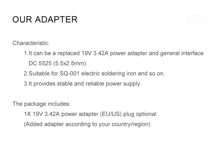 adaptateur international