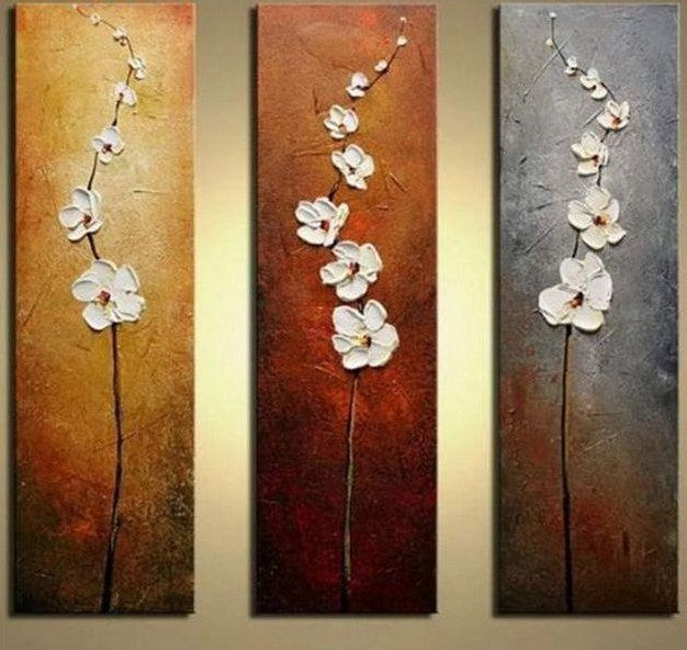 Acrylic Flower Paintings, Acrylic Wall Art Painting, Flower Abstract Painting, Dining Room Wall Art Ideas, Texture Painting, Acrylic Painting for Sale