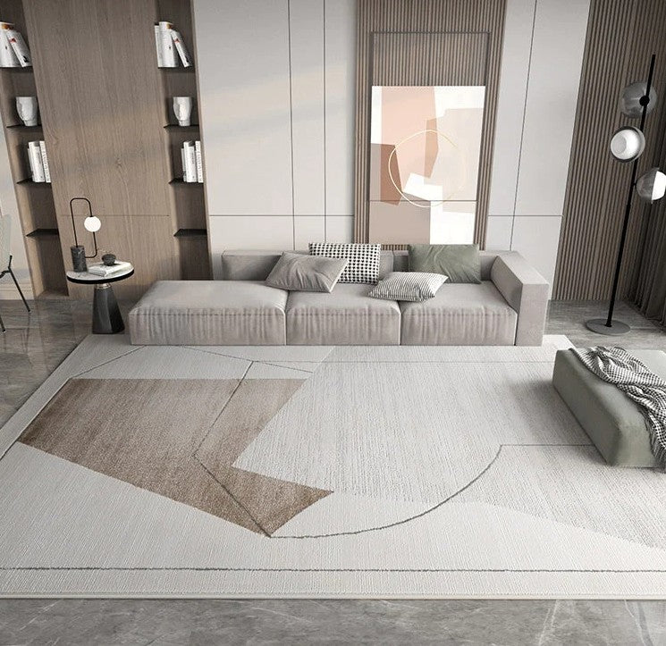 Large Modern Living Room Rugs, Contemporary Modern Rugs in Bedroom, Geometric Modern Area Rugs, Dining Room Floor Carpets