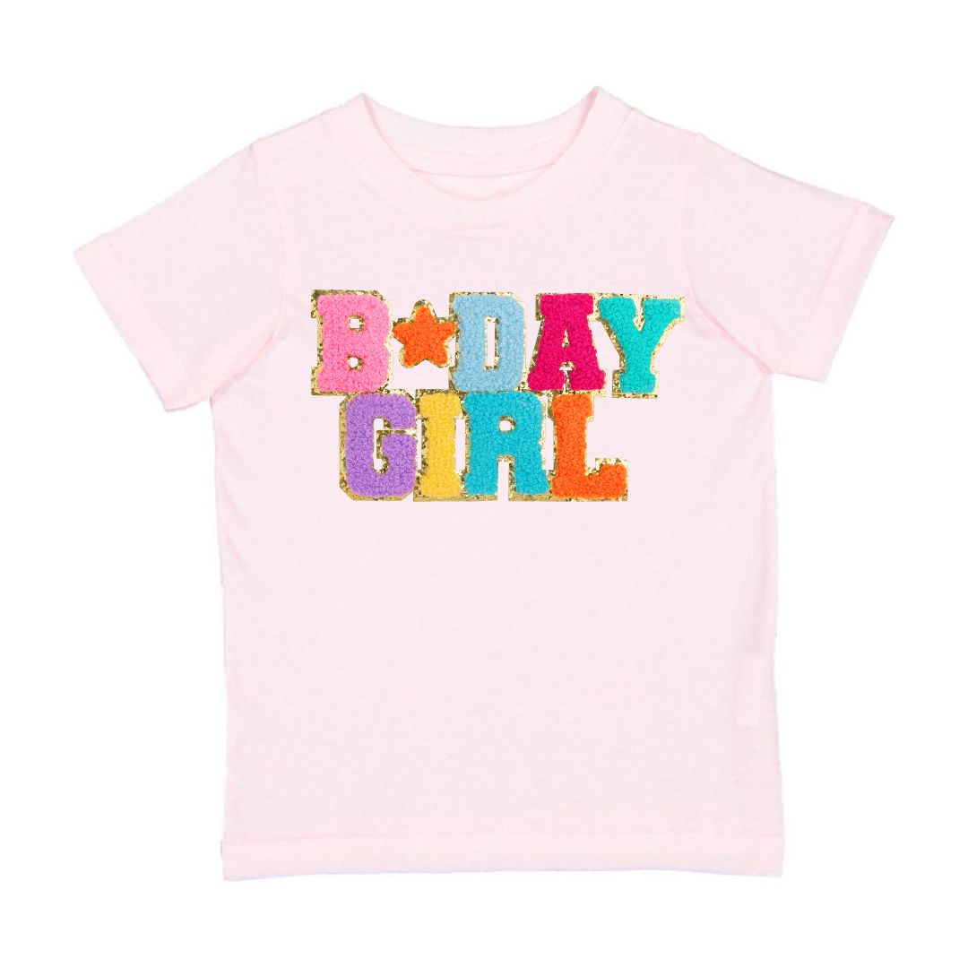 Birthday Girl Patch SS Shirt