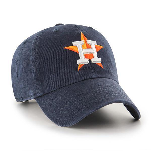 Houston Astros Navy 47 Brand Clean Up Dad Hat