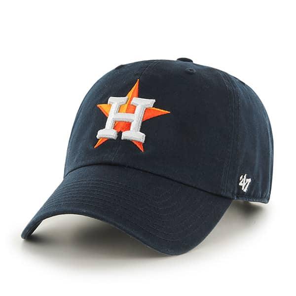 Houston Astros Navy 47 Brand Clean Up Dad Hat