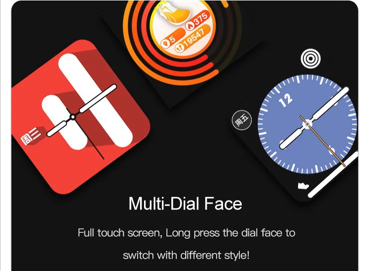 T3 Pro Smart Watch – PINGKO with multi-dial face