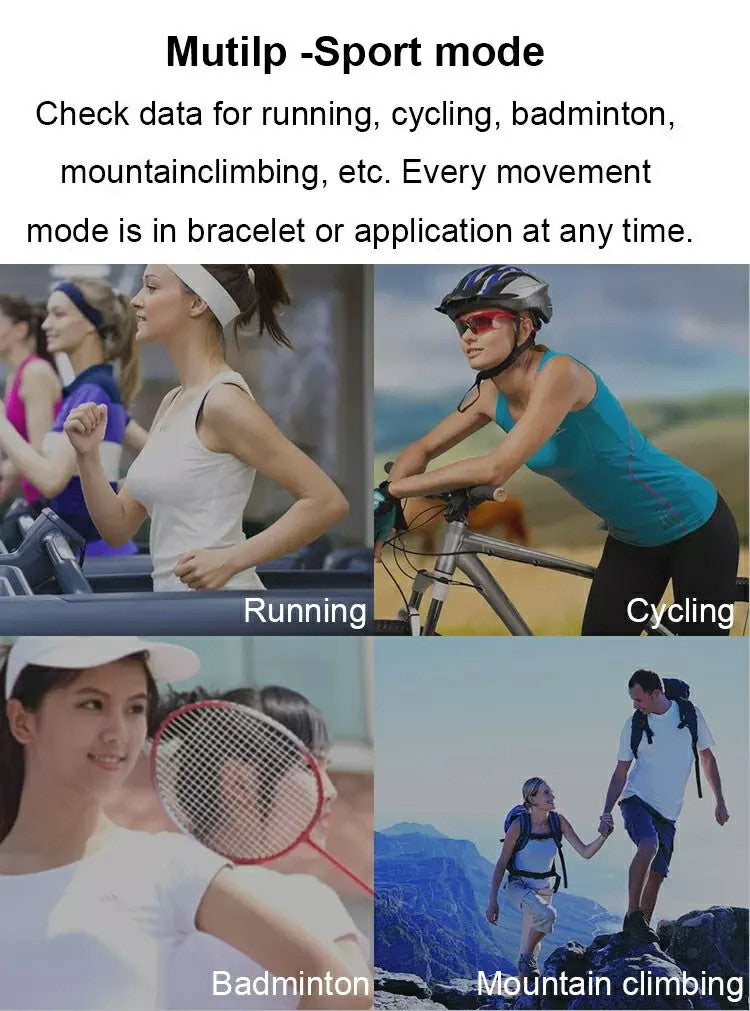outdoor activity with 116plus Fitness Watch – PINGKO