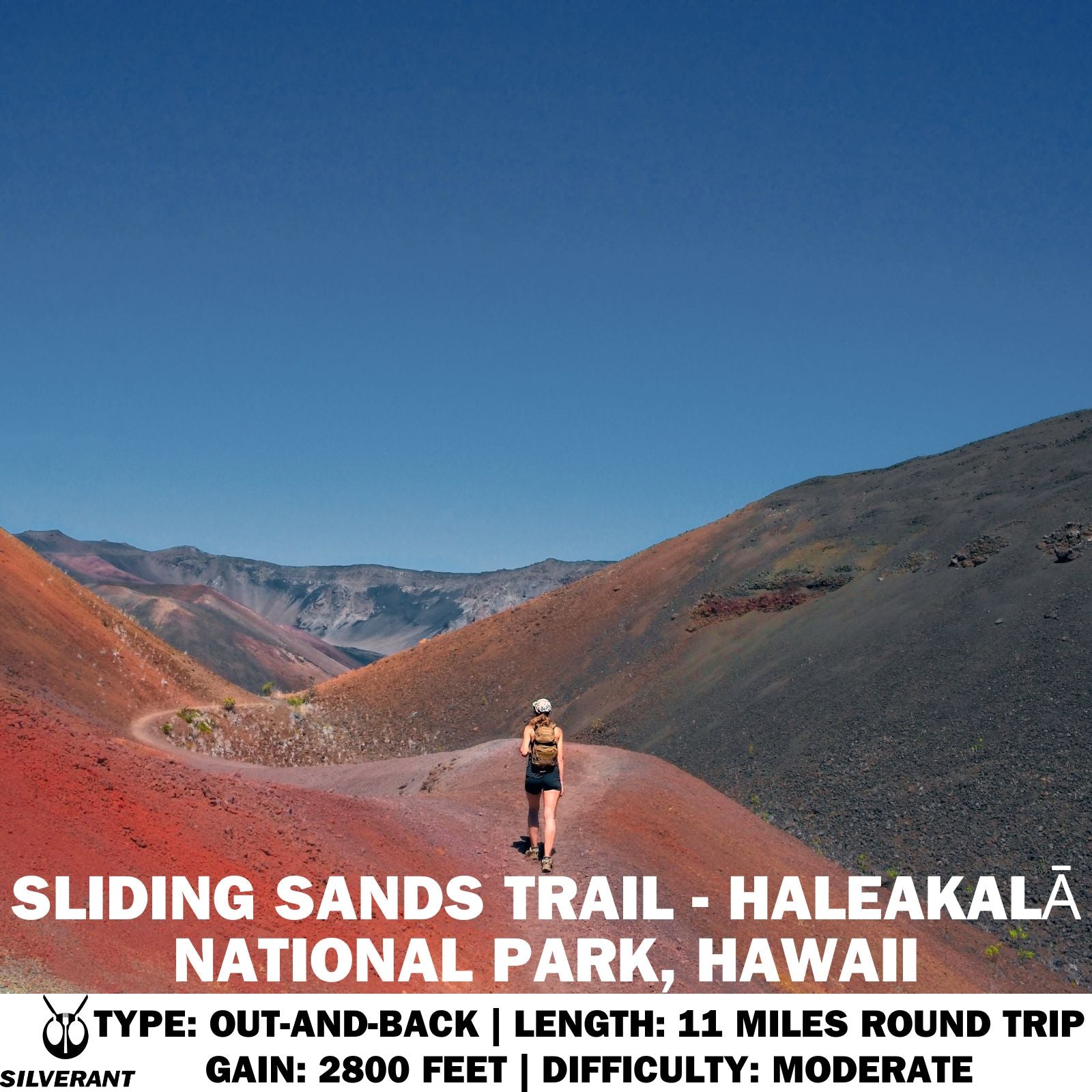 Sliding Sands Trail - Haleakalā National Park, Hawaii - SilverAnt Outdoors
