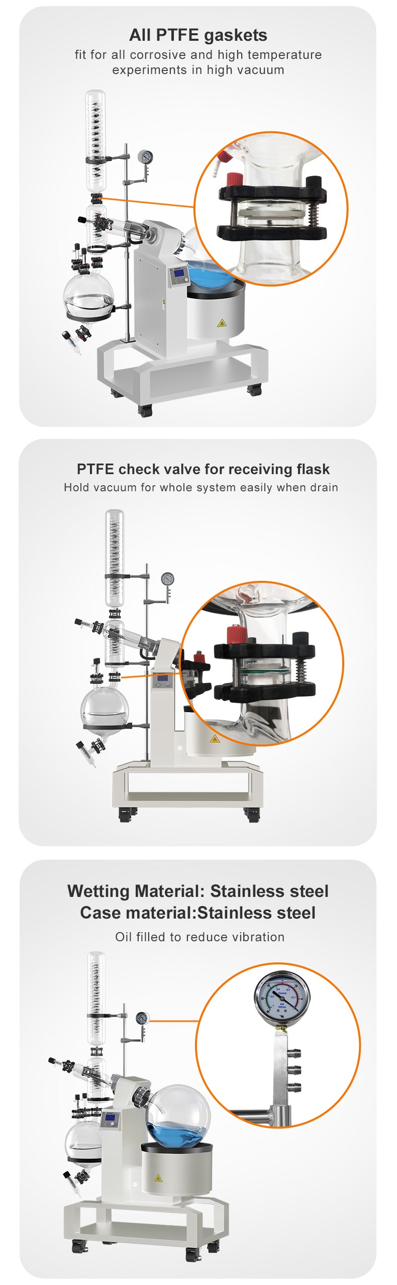 50L Rotary evaporator