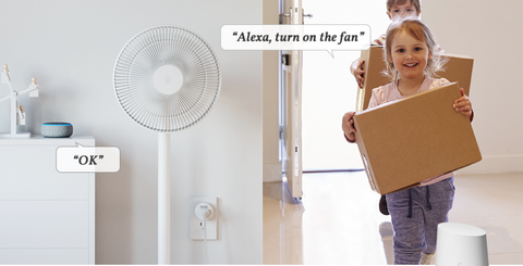 Alexa, turn on the fan