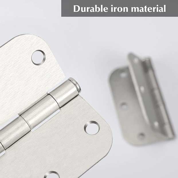 Brushed Nickel Door Hinges 3.5inch Interior Door Hardware