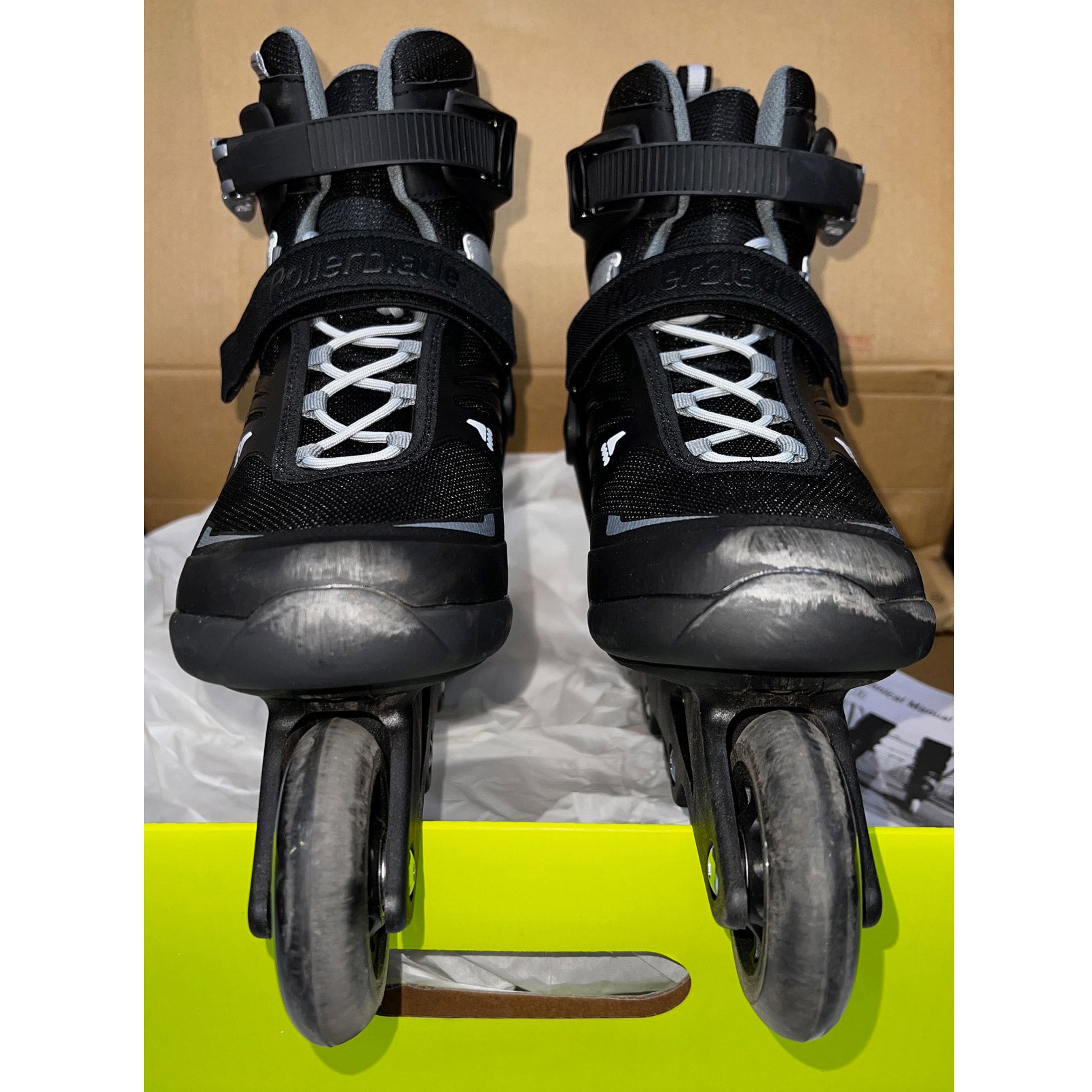 Rollerblade Zetrablade Mens Inline Skates (Moderately Used Size 10)