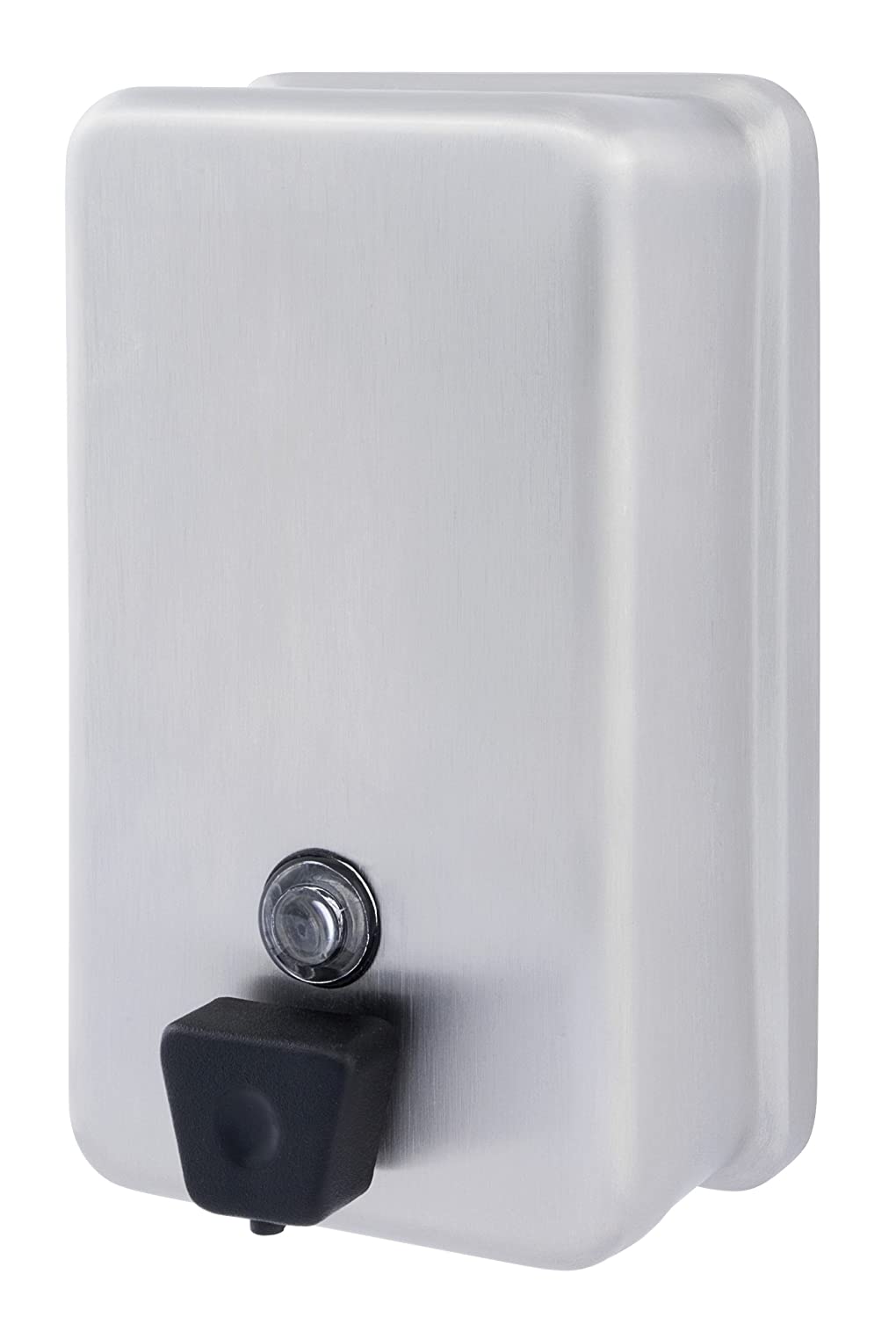 Bradley 6563-000000 - Surface Mounted Push Button Liquid Soap Dispenser, 40 oz - Satin Finish