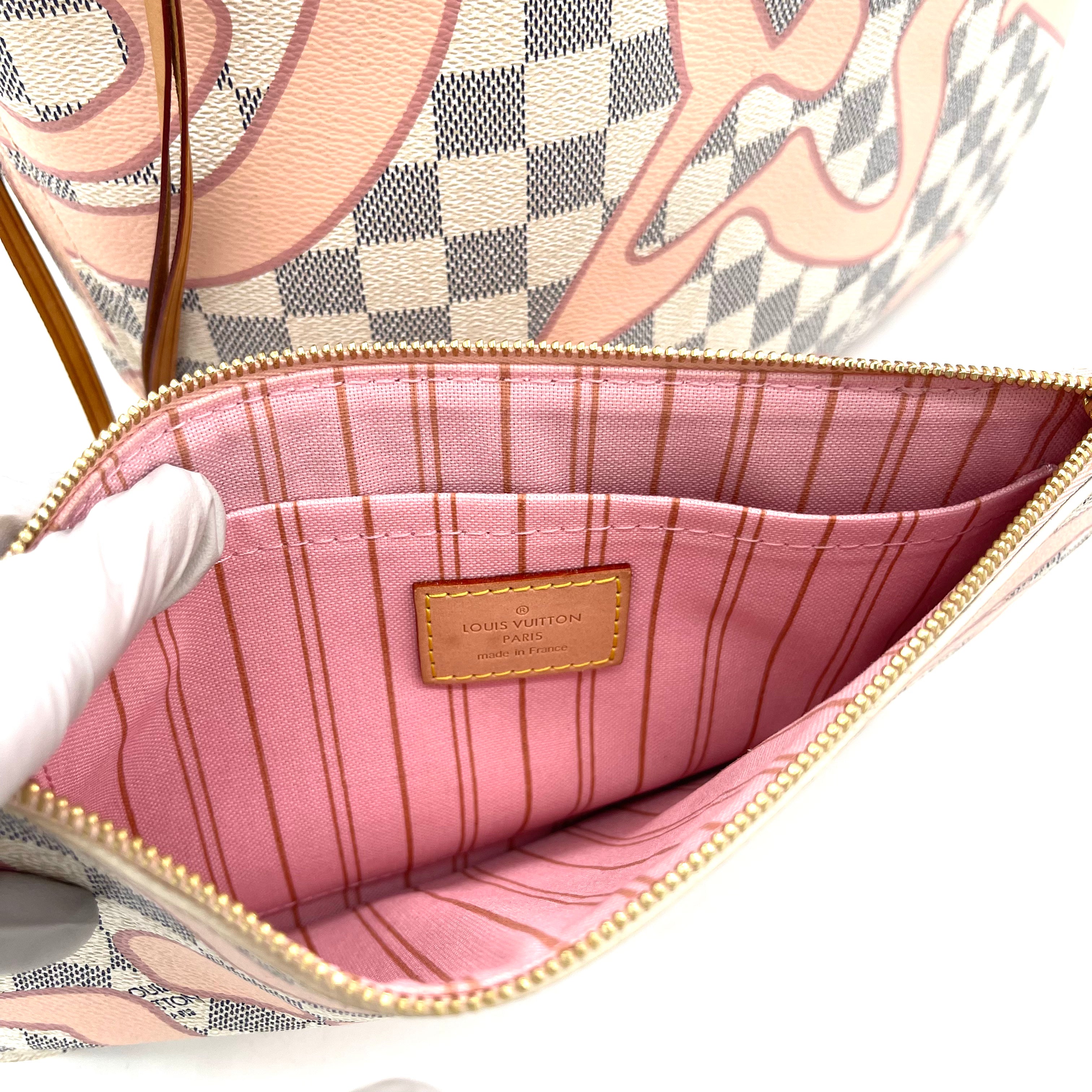 Louis Vuitton Neverfull Tote Limited Edition Damier Tahitienne MM