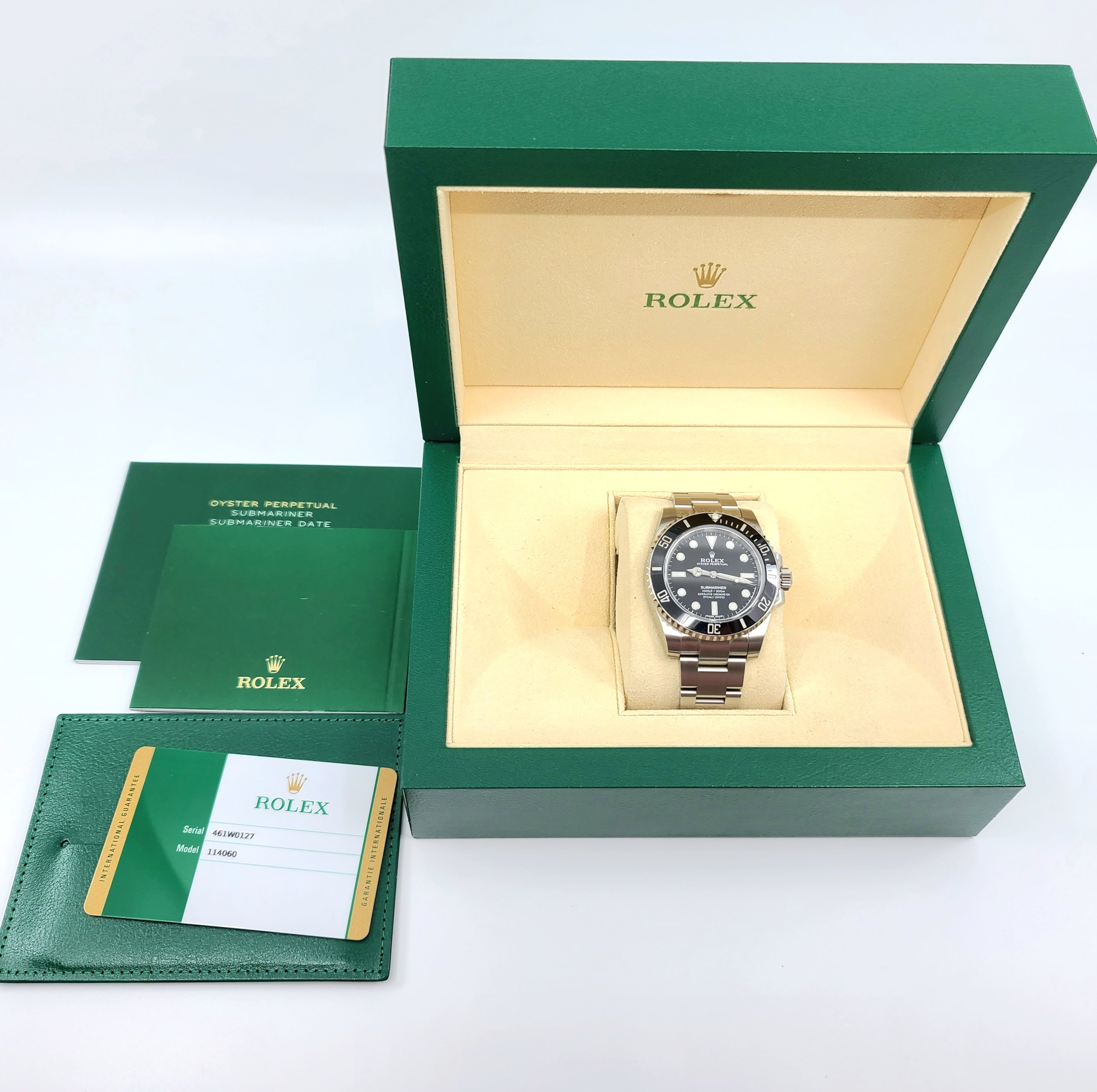 2018 Year Rolex Submariner 41mm Black Dial Ceramic Bezel Steel Watch 114060