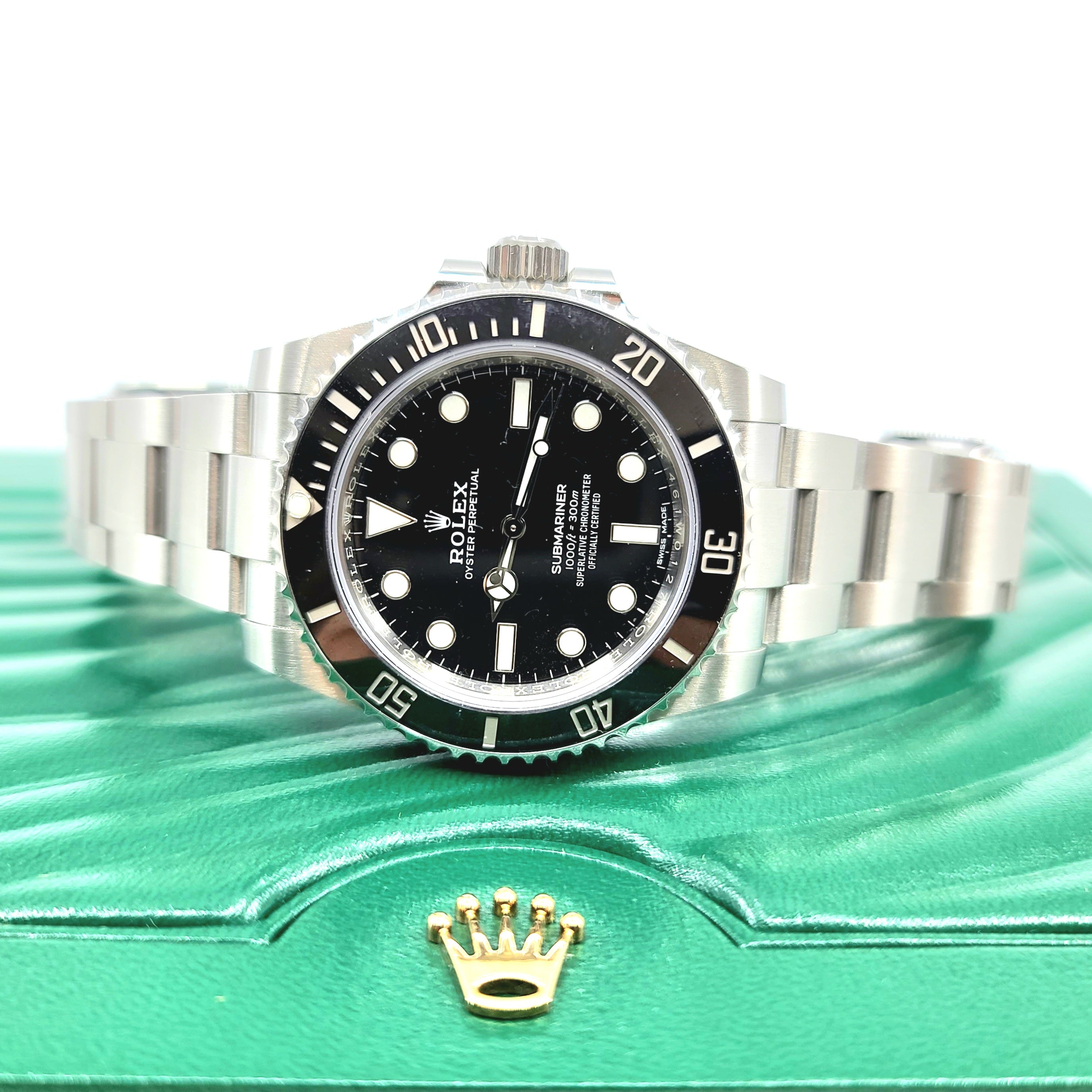 2018 Year Rolex Submariner 41mm Black Dial Ceramic Bezel Steel Watch 114060