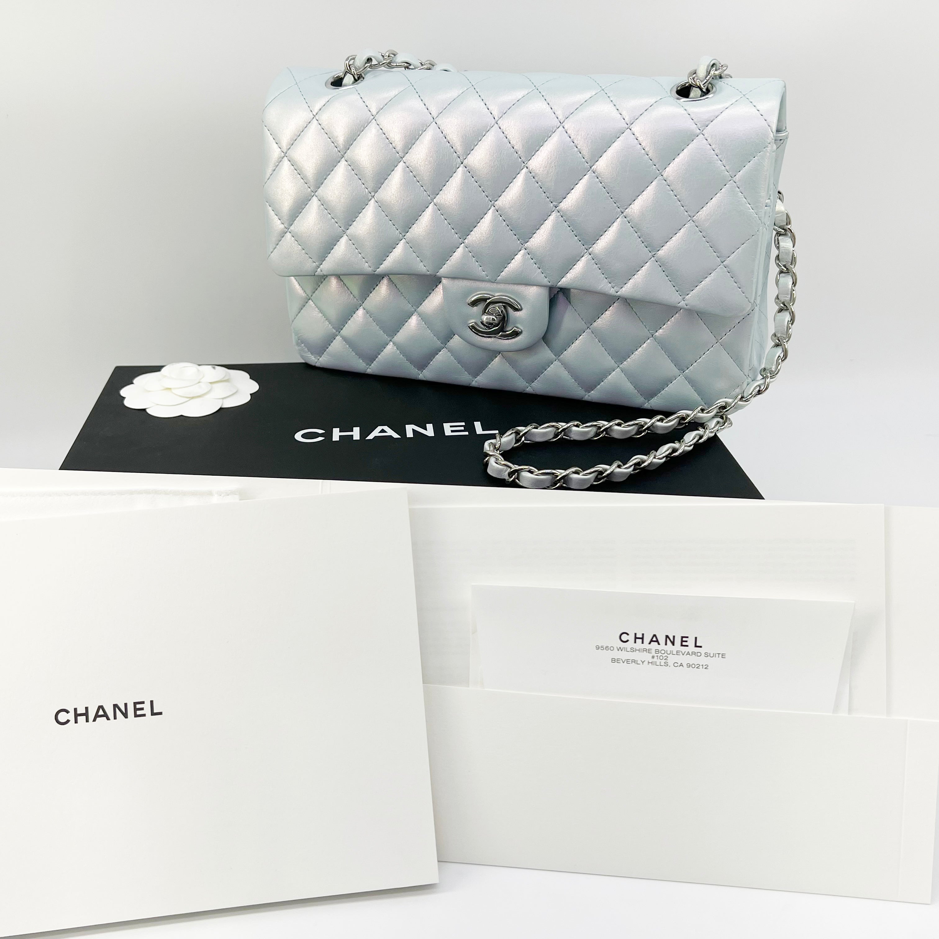 Guaranteed Authentic Chanel Double Flap Classic Timeless 10