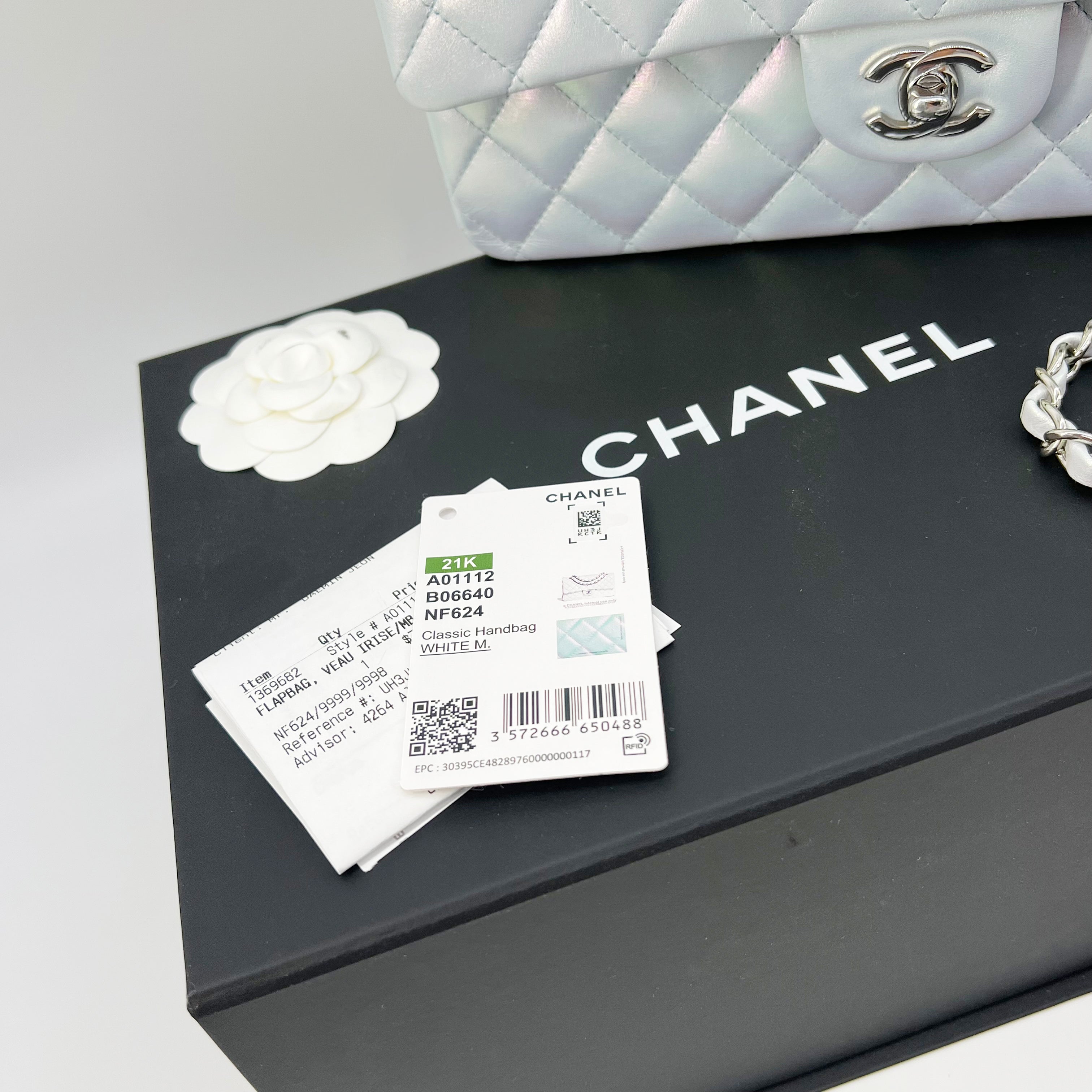 Guaranteed Authentic Chanel Double Flap Classic Timeless 10