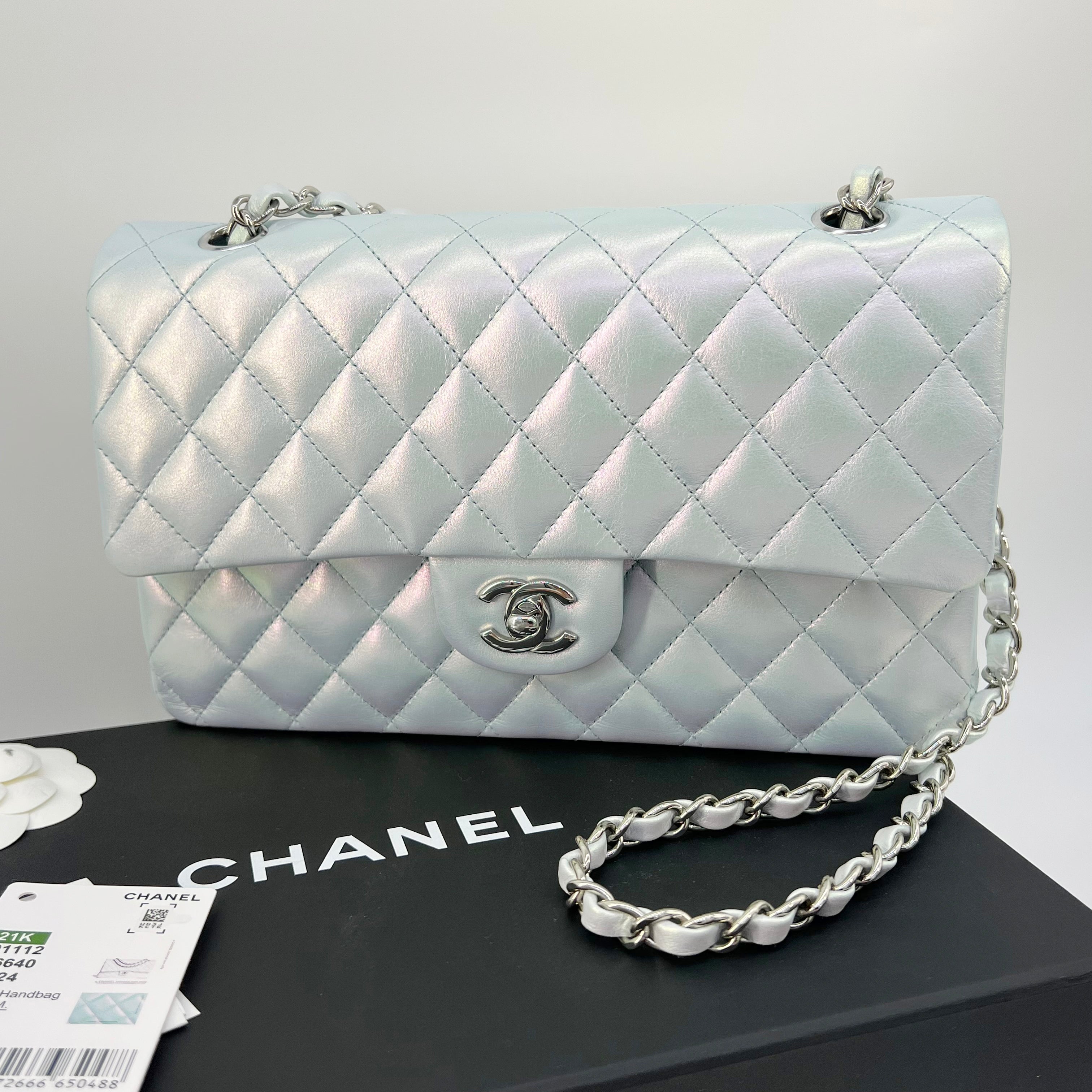 Guaranteed Authentic Chanel Double Flap Classic Timeless 10