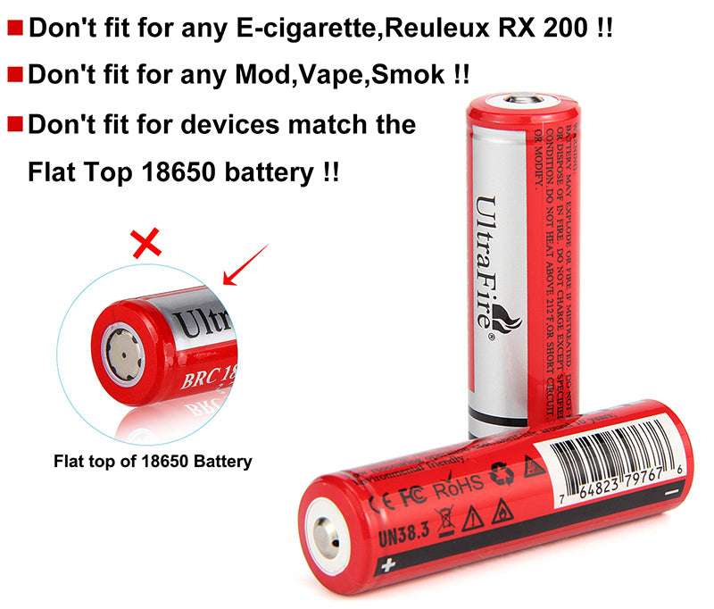 Ultrafire 18650 battery