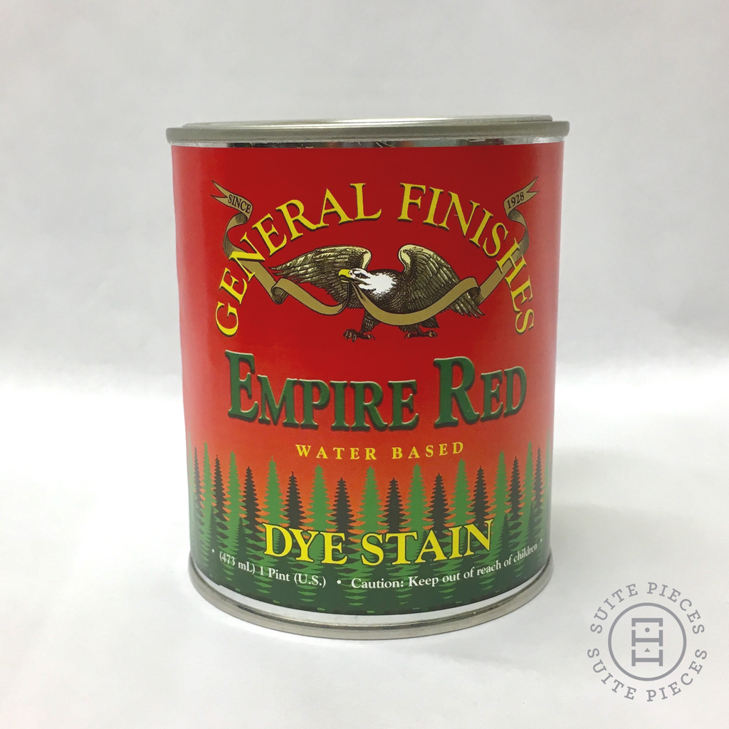 General Finishes Dye Stain-Empire Red