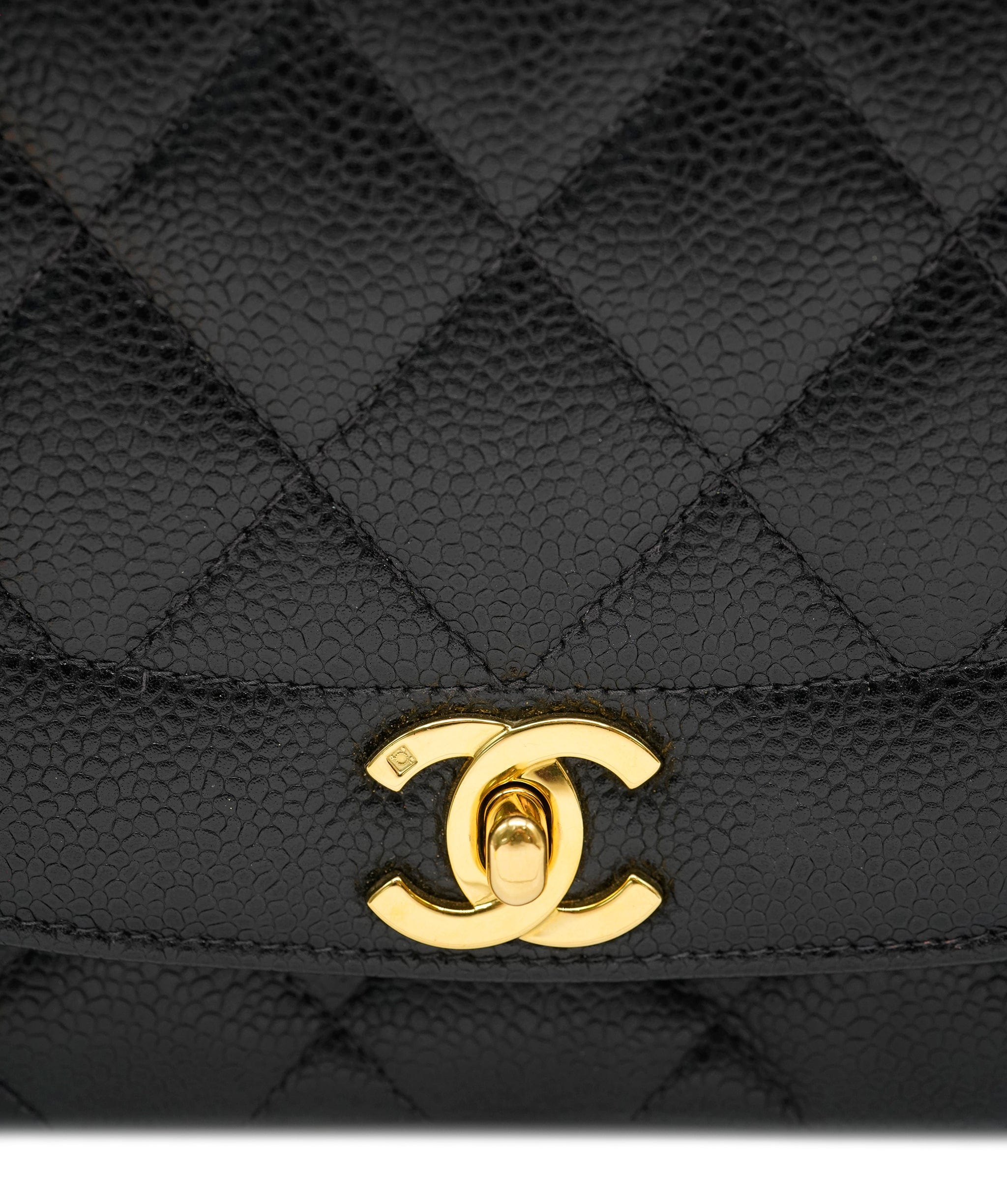 Chanel Diana 25 Caviar Black UKL1209