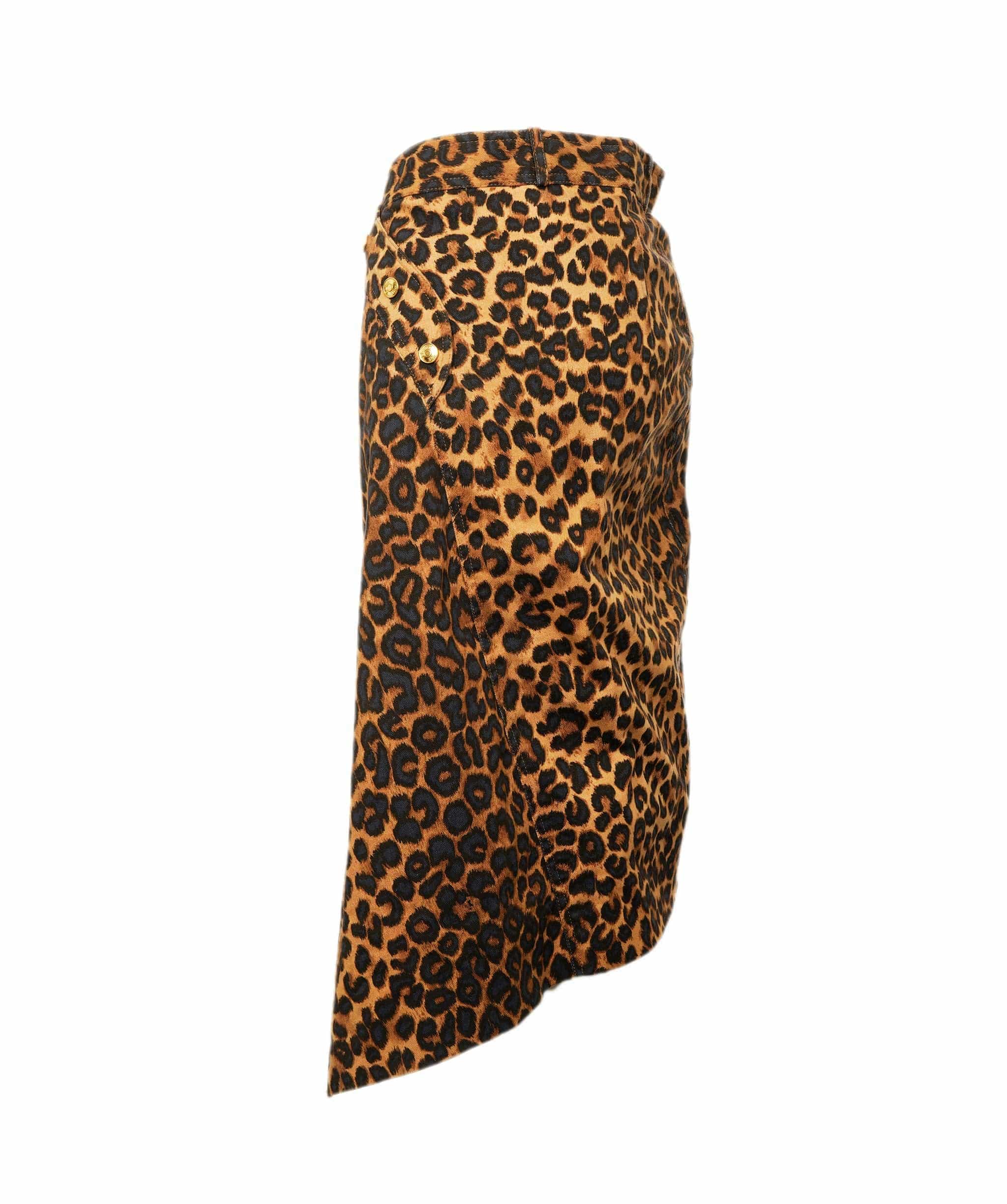 Dior leopard Galliano skirt  ASL8504