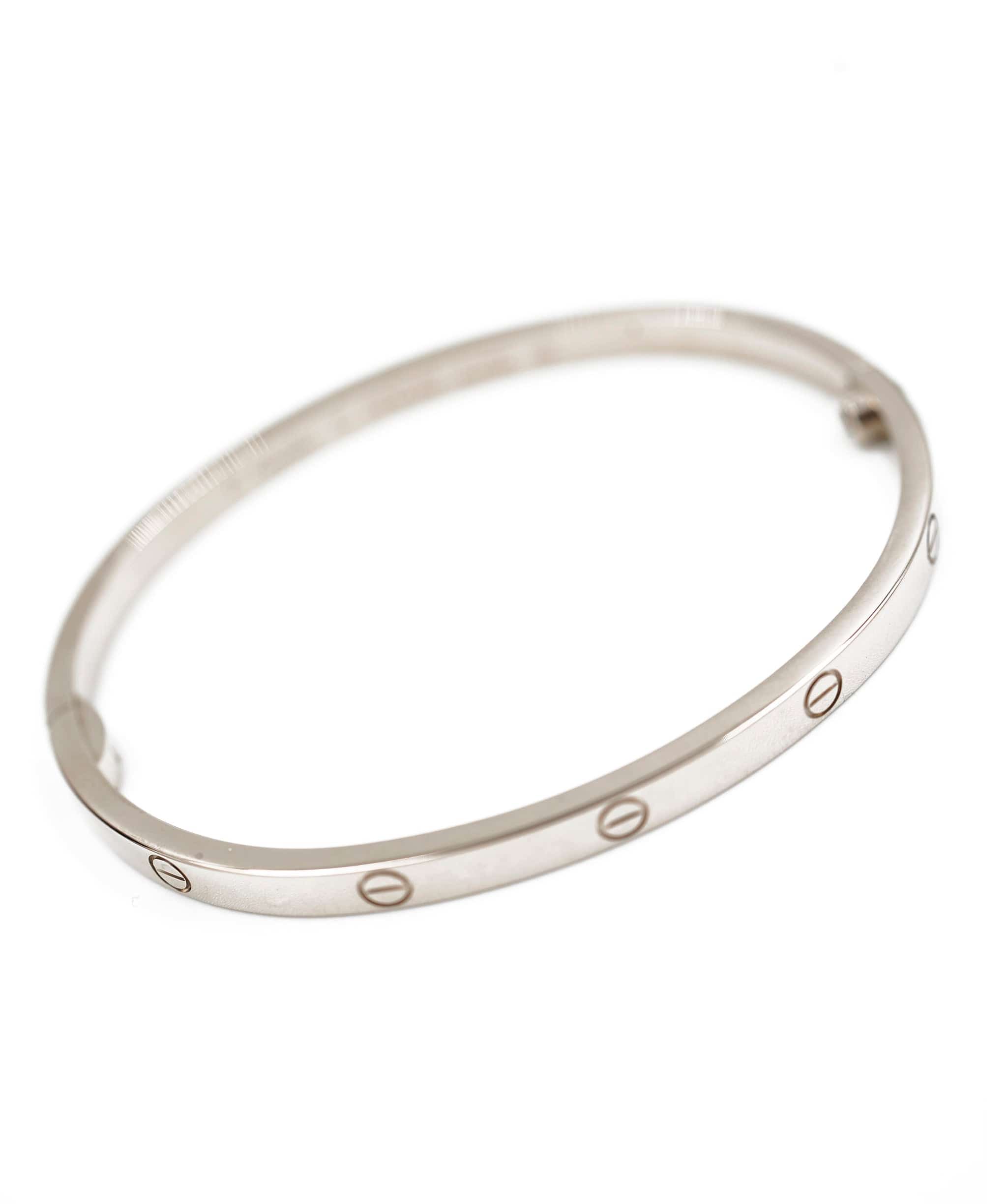 Cartier White Gold Love Bracelet - ASL5246