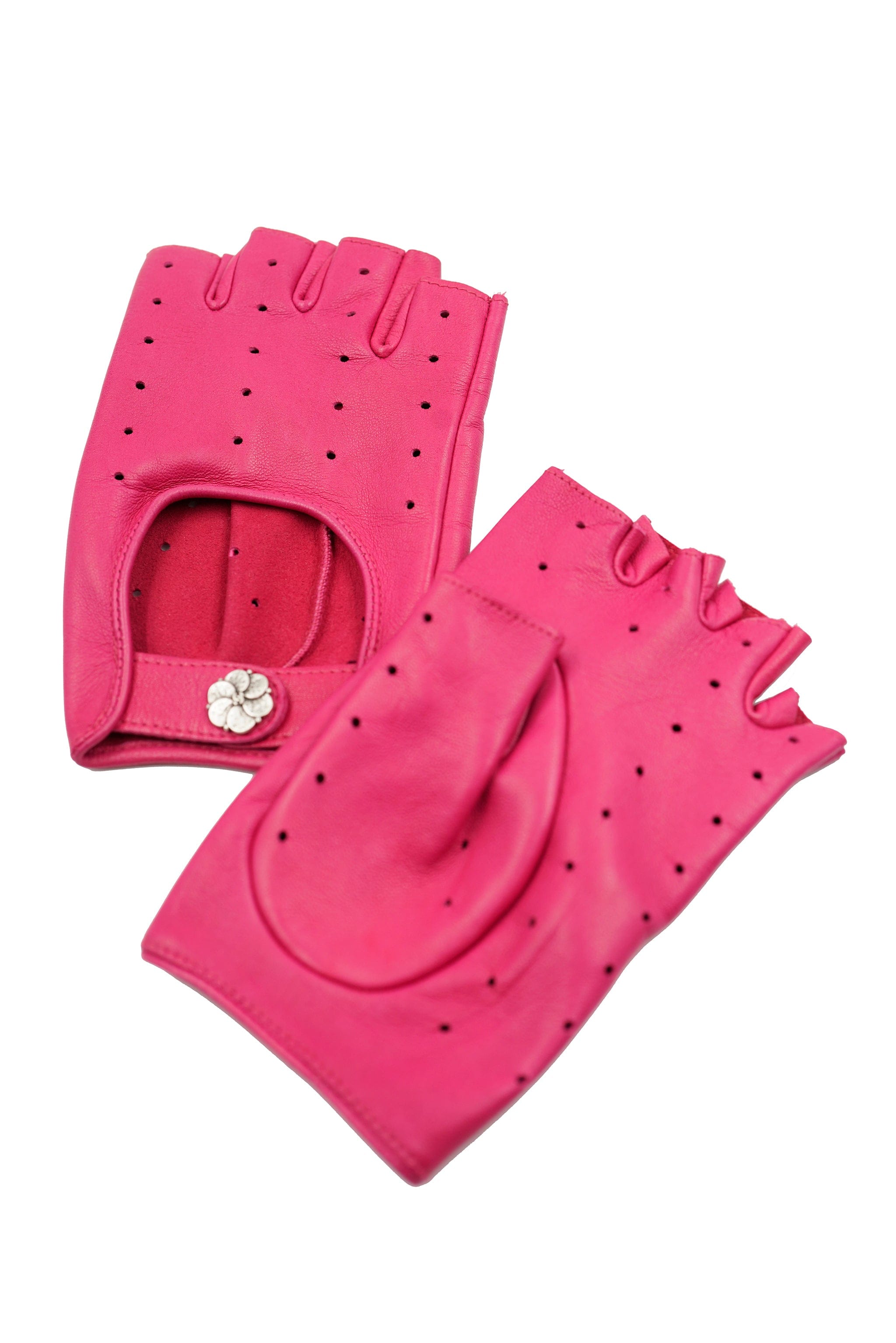 Chanel Pink Fingerless Gloves size 7 - AWC1908