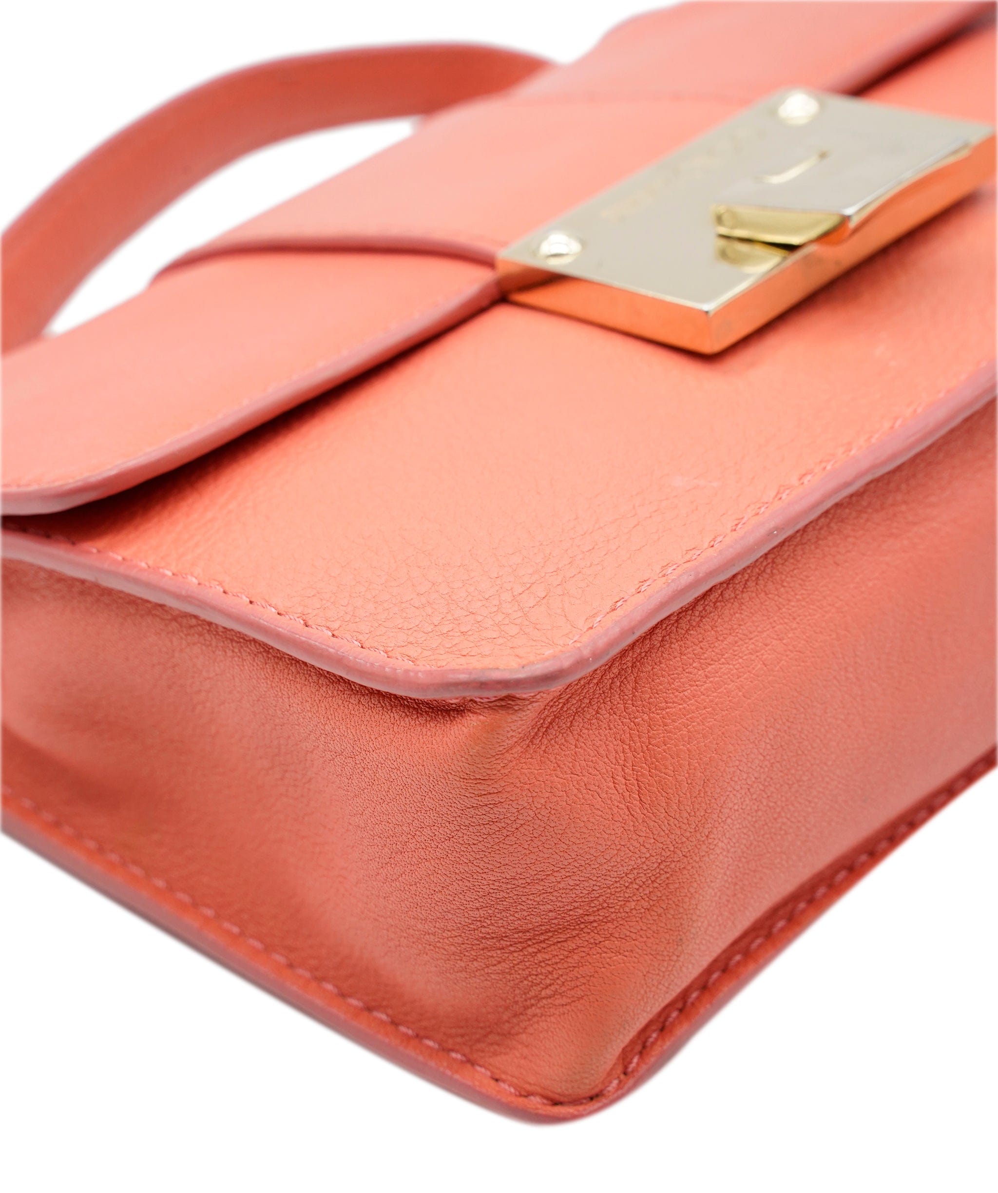 Jimmy Choo orange bag ASL5193