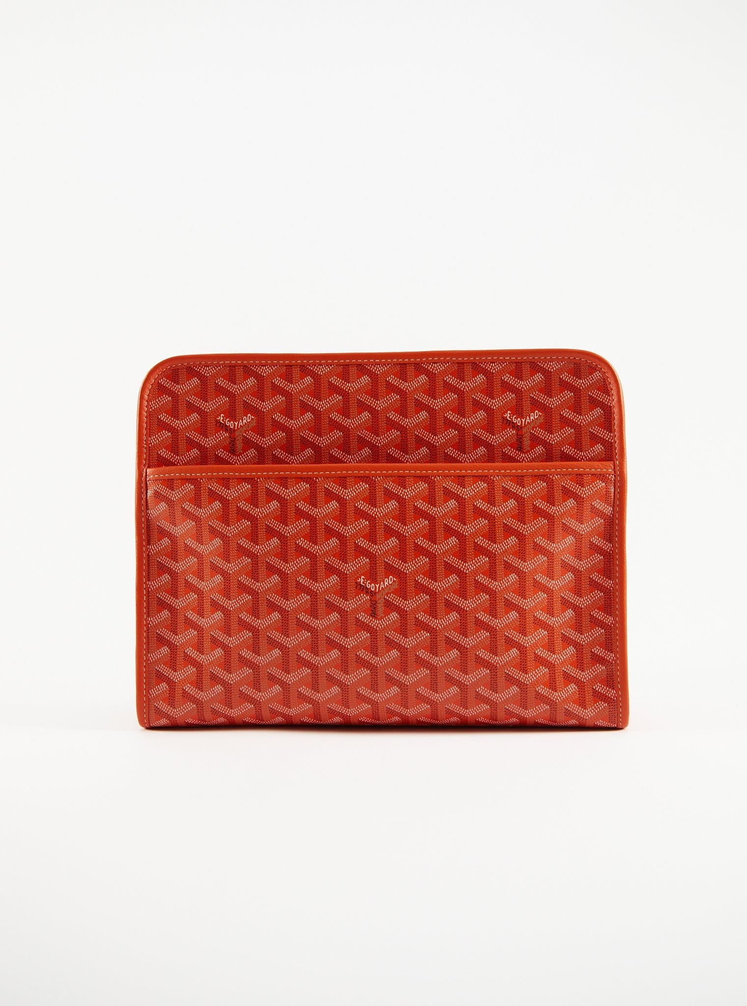 GOYARD Jouvence GM Toiletry Bag in Orange