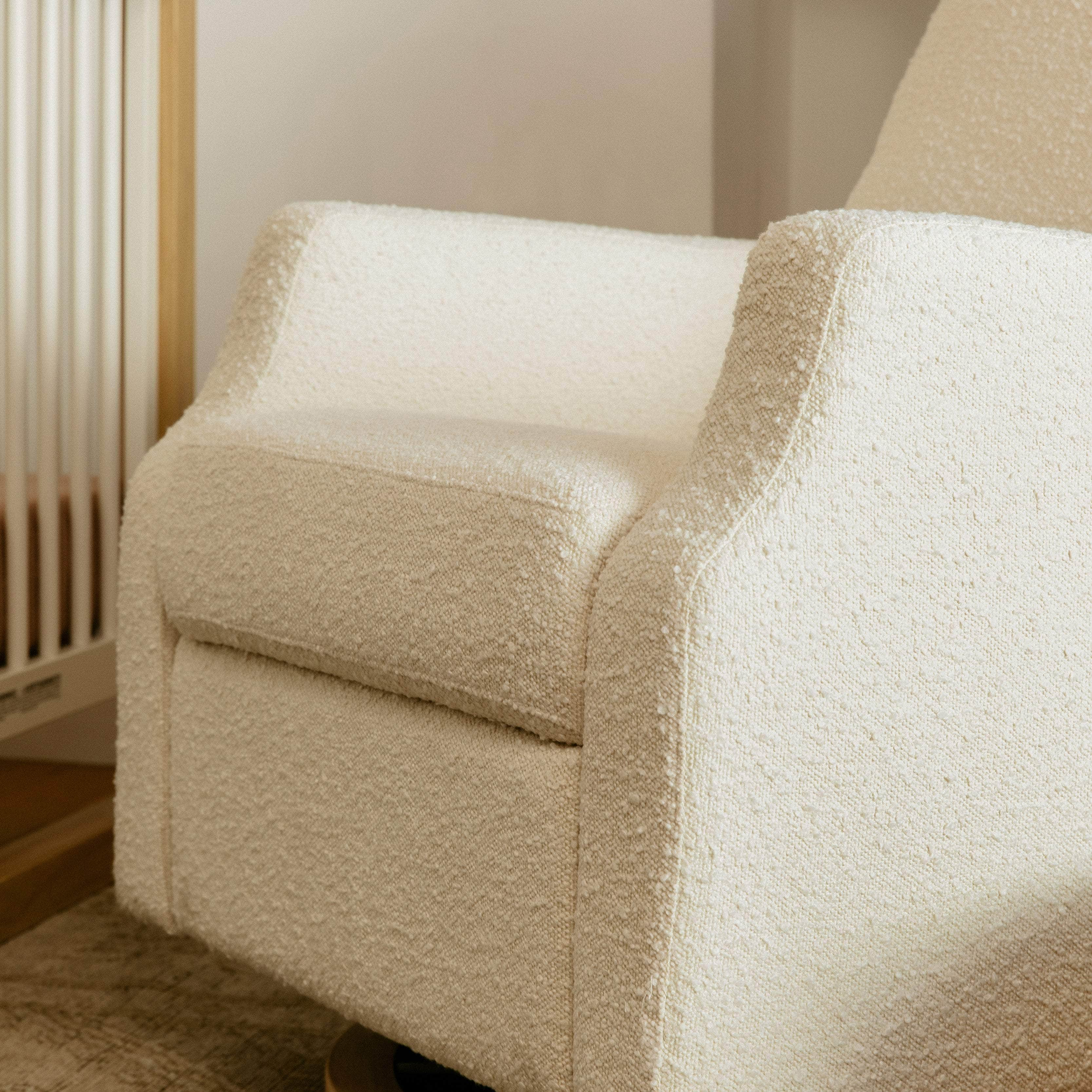 Crewe Recliner and Swivel Glider | in Boucle