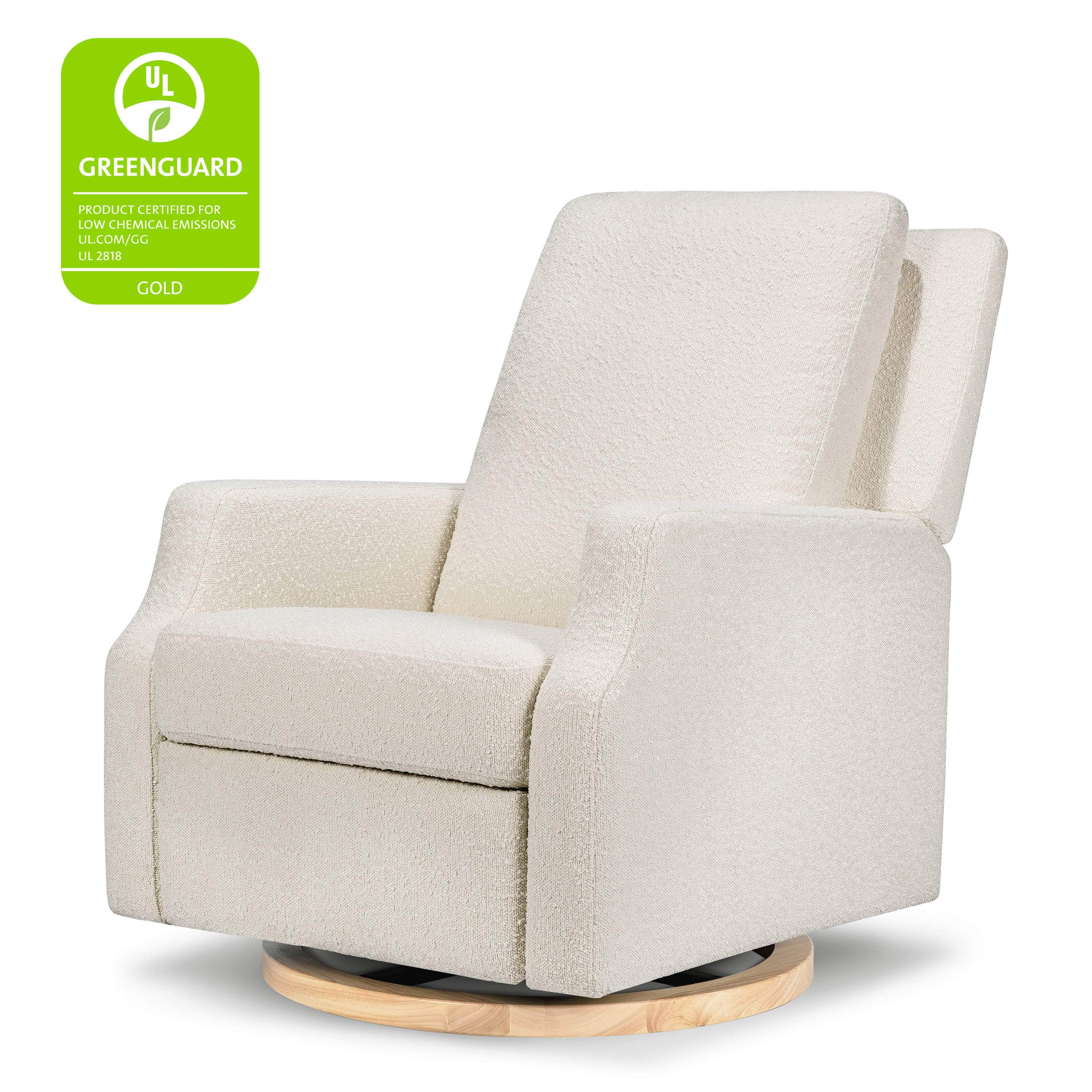 Crewe Recliner and Swivel Glider | in Boucle