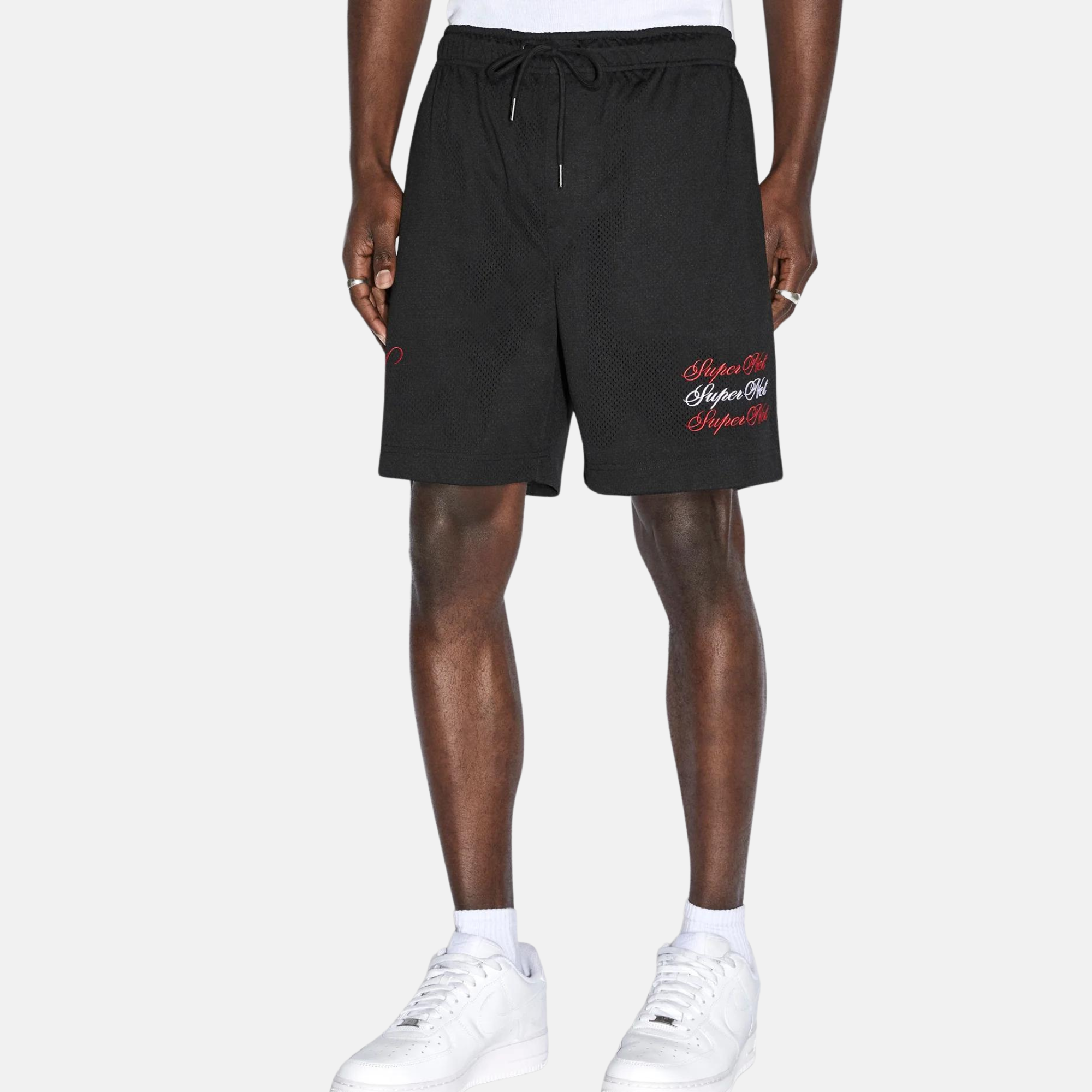 Ksubi Scripted Mesh Short Black