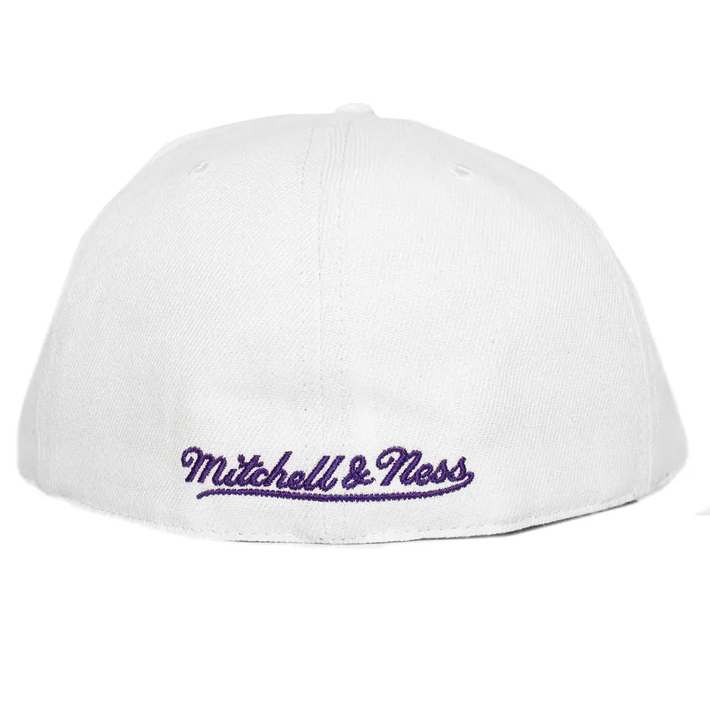 Mitchell & Ness NBA Reload 2.0 Fitted Cap Lakers White