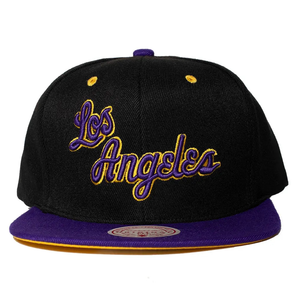 Mitchell & Ness NBA Reload Snapback Lakers Black