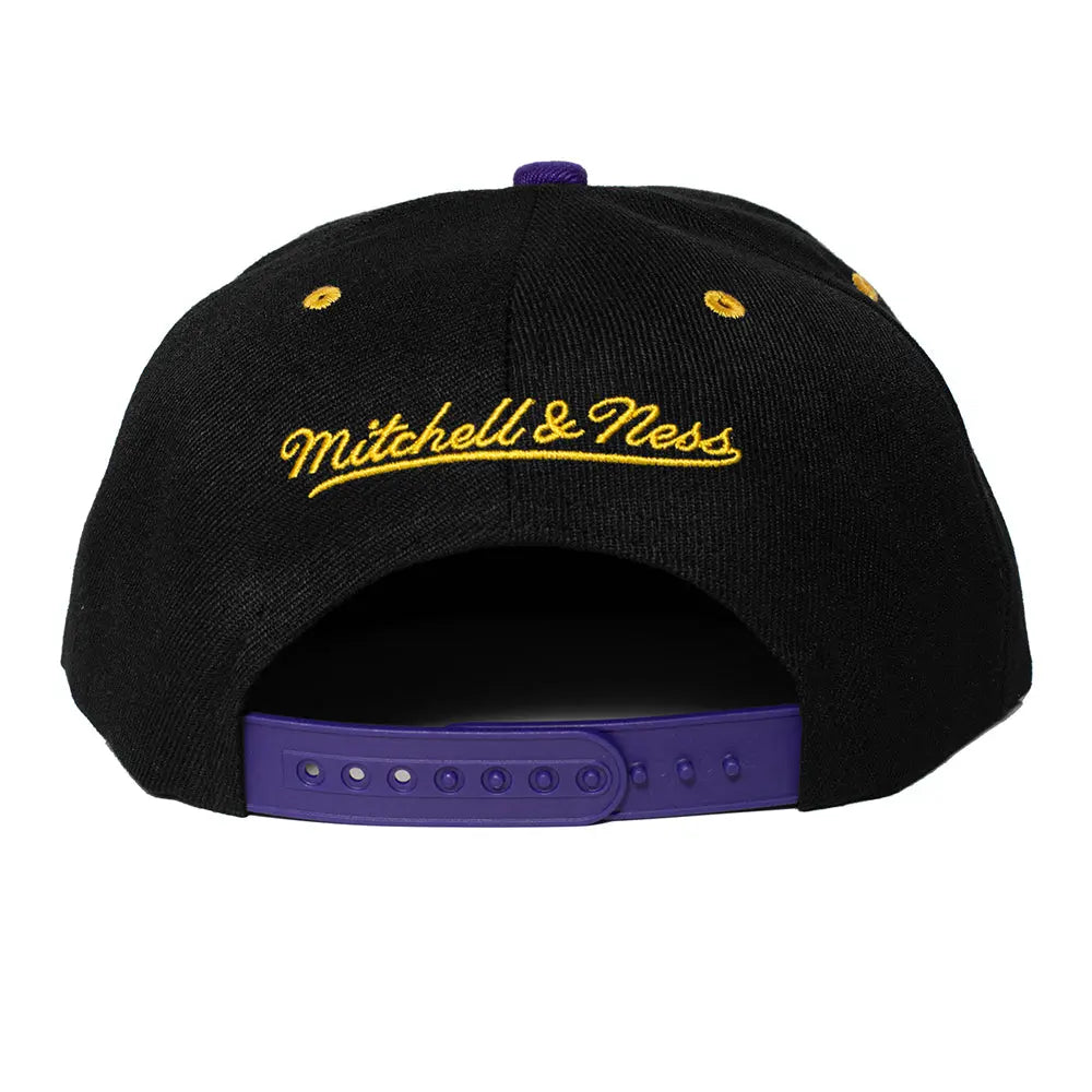 Mitchell & Ness NBA Reload Snapback Lakers Black