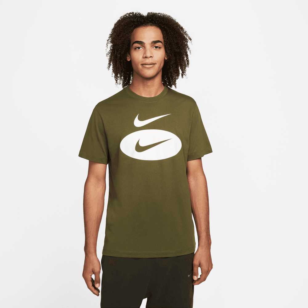 Nike Sportswear Oval Swoosh T-Shirt Green