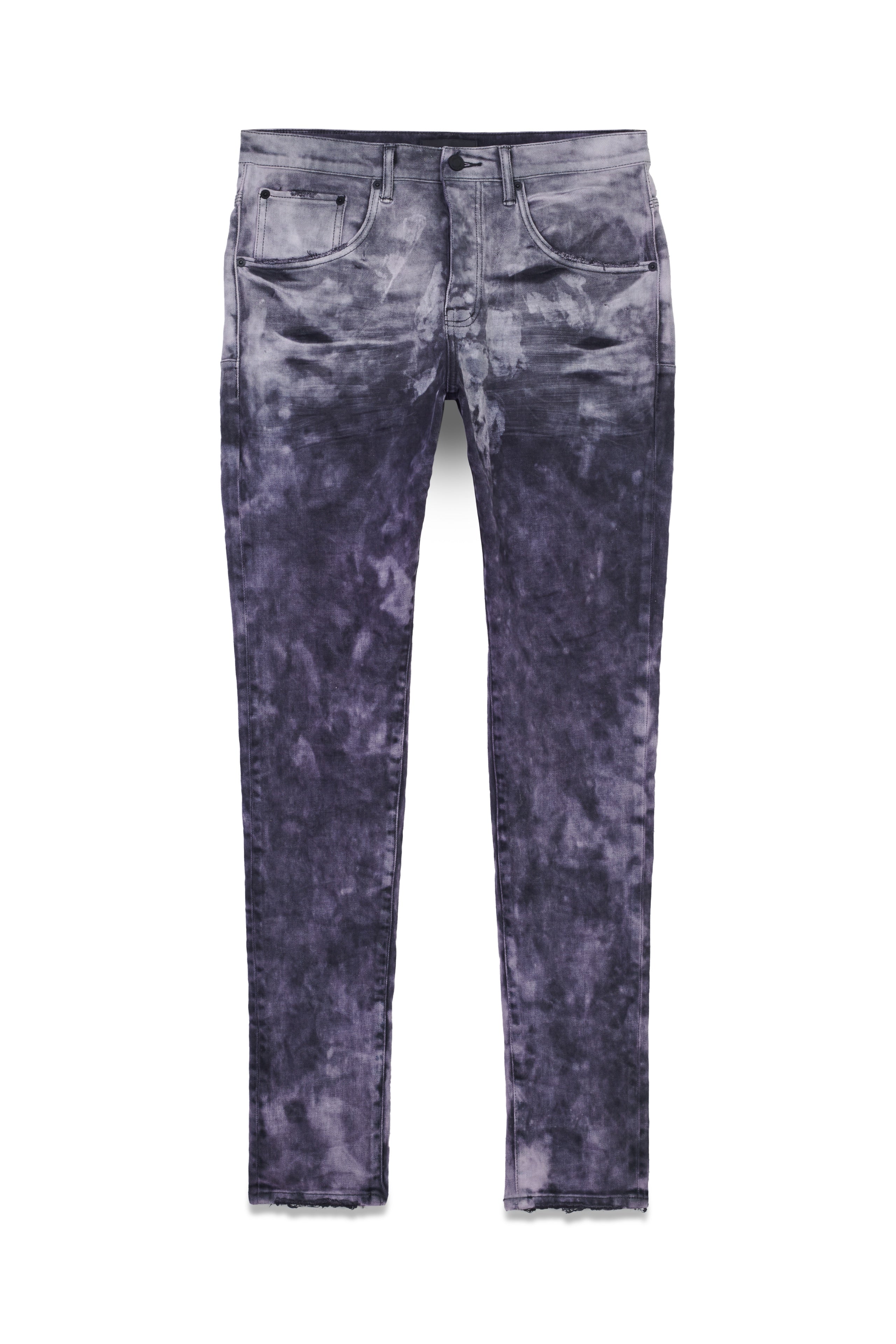 Purple Brand Lavender Tint Black Fade Jean