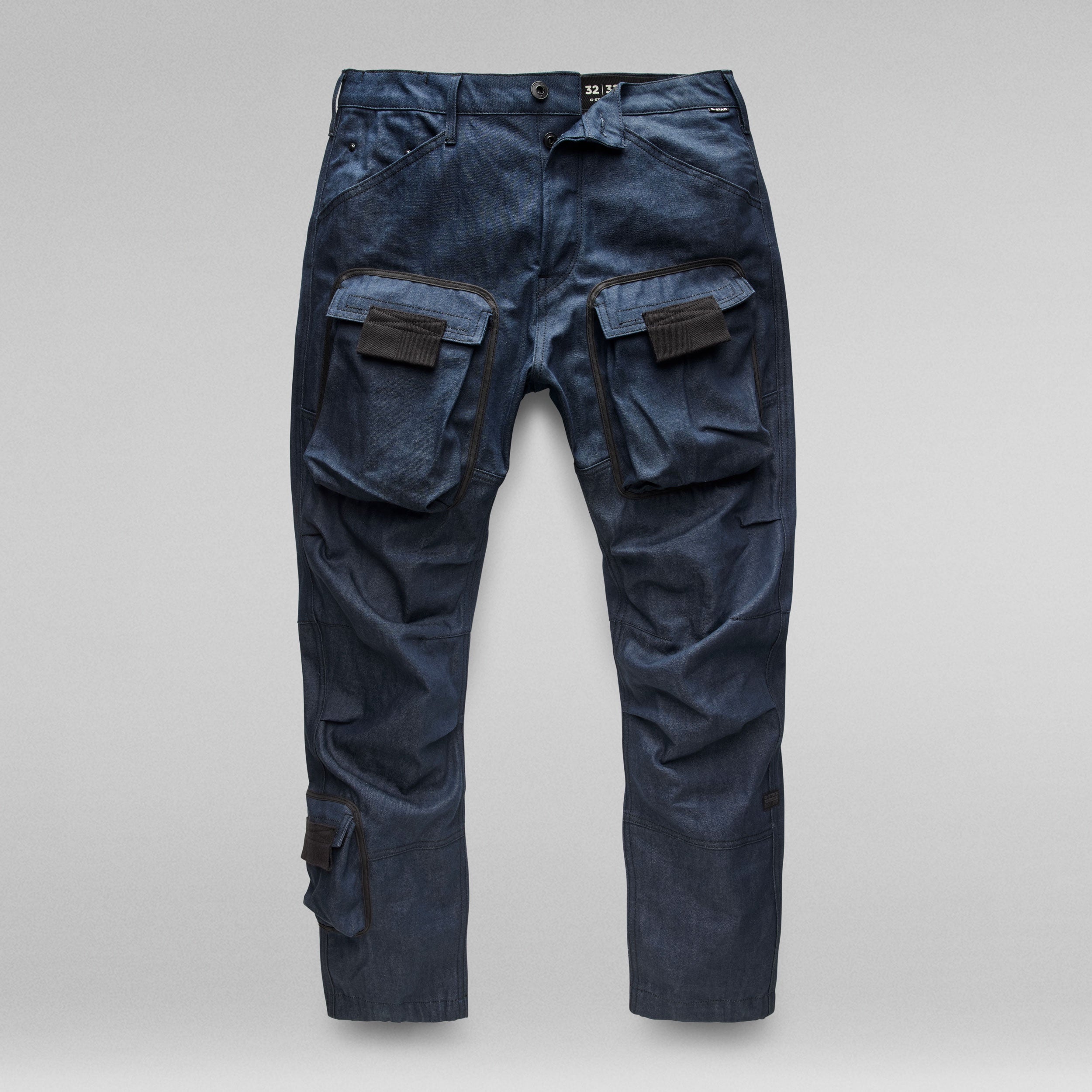 G-Star Raw 3D PM Straight Tapered Cargo Raw Jean Blue