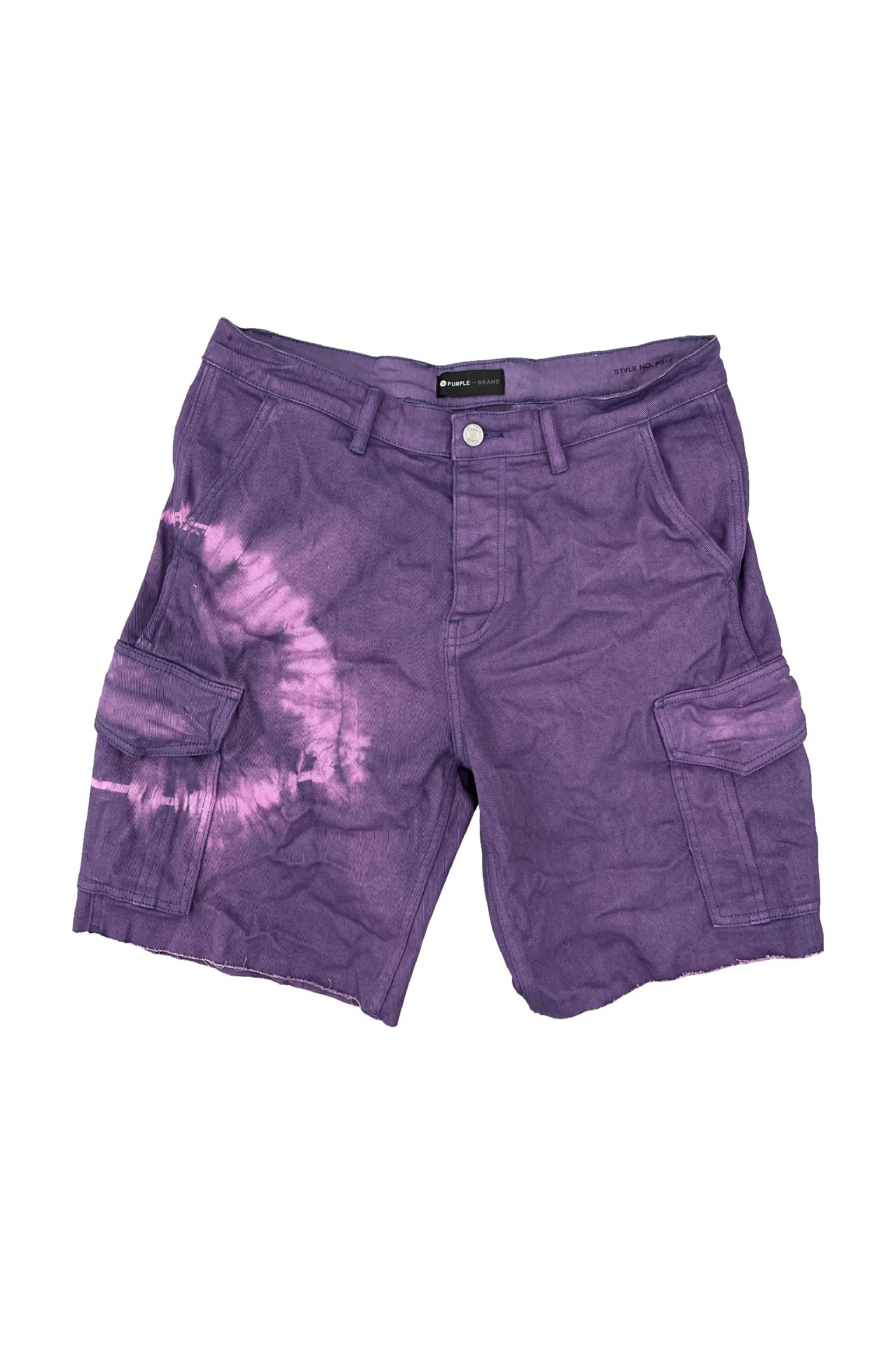 Purple Brand Twill Cargo Shorts