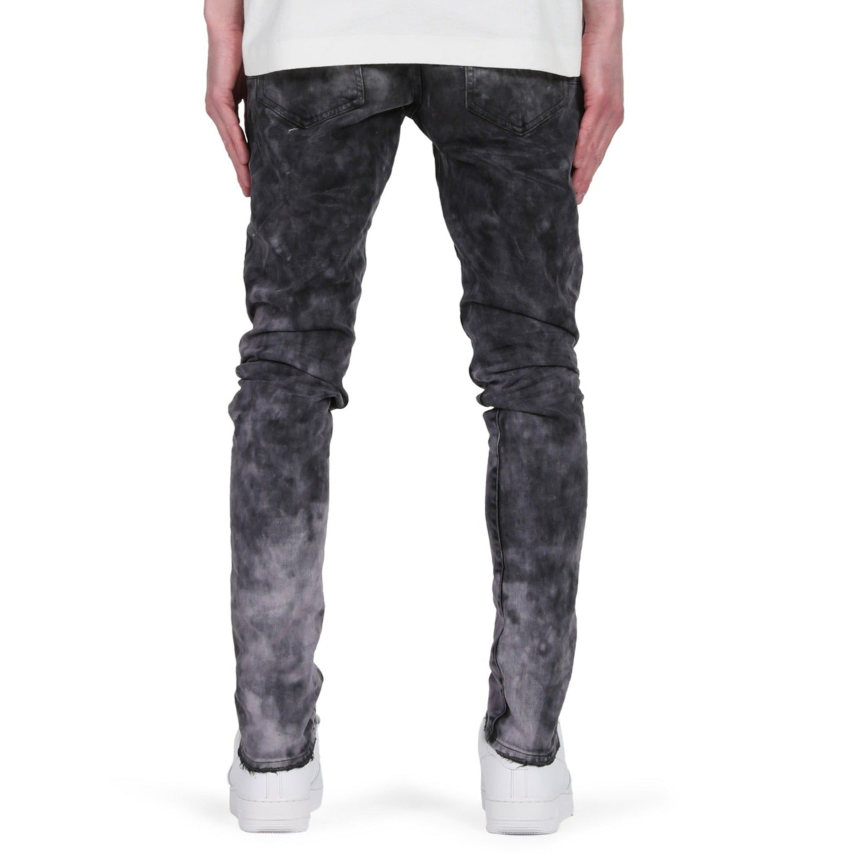 Purple Brand Lavender Tint Black Fade Jean