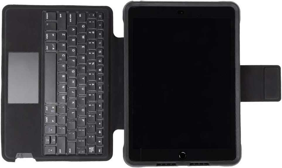 OtterBox UNLIMITED SERIES w/Keyboard Folio for iPad (7,8,& 9thgen) - Black Crystal (Certified Refurbished)