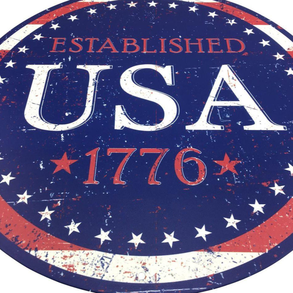 Metal USA Established 776 Sign