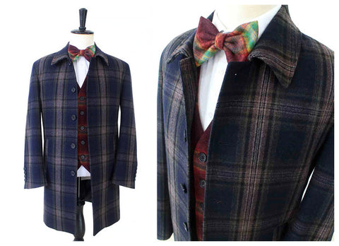 Single-breasted Lapels With Five-buttons Overcoat