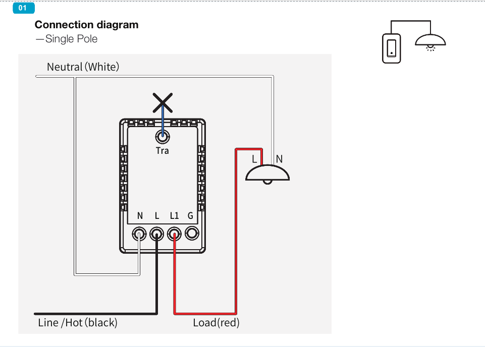 Wiring Diagram Of Our Smart Single Pole 3 Way Switch Moes Wiring Diagram Of Our Smart Single Pole 3 Way Switch Moes