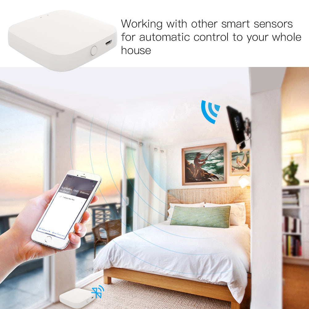 working with other smart sensors for automatic control to your whole house