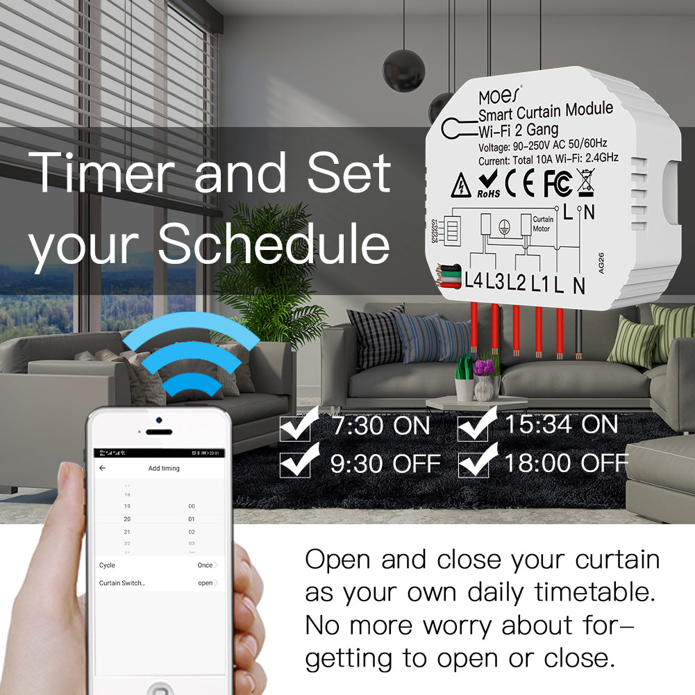 Timer and Set your Schedule